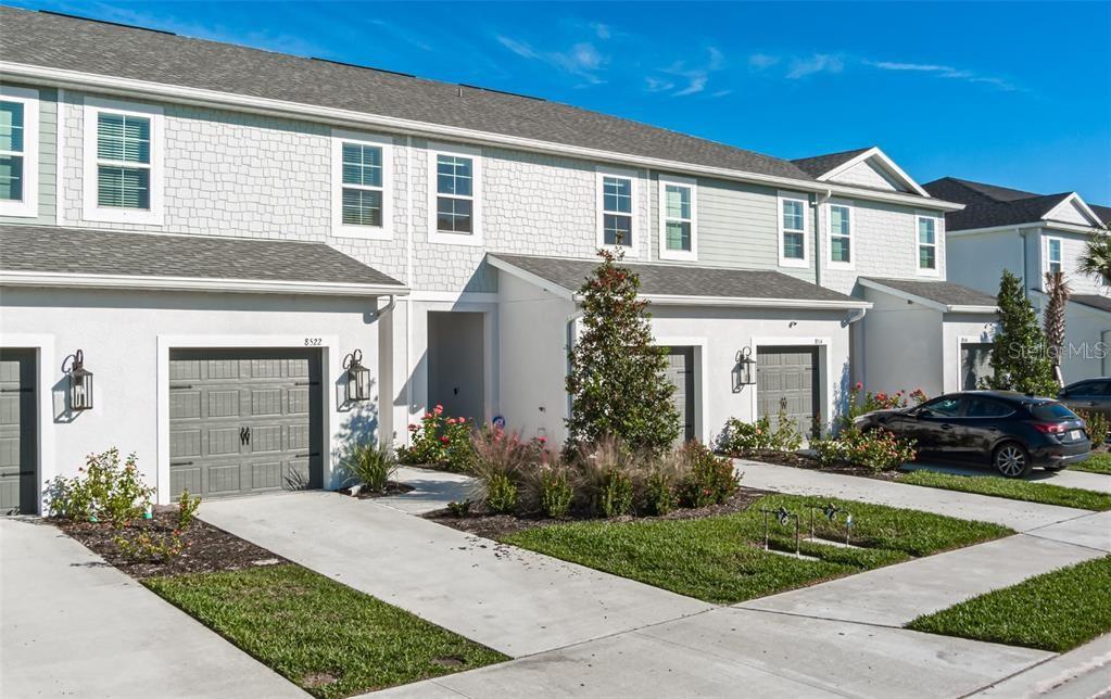 For Rent! Riverfield townhome designed by award-winning Neal Communities is located in the gated section of North River Ranch Community. This 2-story home includes 3 bedrooms, 2.5 baths and an attached garage. As soon as you enter the front door, you are greeted by the dinning space, with a well-appointed kitchen and a open living room leading out to the covered lanai. All 3 bedrooms are located on the second floor. The main bedroom includes a private bath with dual sink vanities, walk-in shower and large walk-in closet. A separate laundry room is located by the 2 remaining bedrooms. North River Ranch amenities include a Fitness center, Outdoor fitness stations, Community Pools, Miles of biking and walking trails, Playgrounds, Soccer Field, Game stations, Bike share, Fire pits, social areas and an event coordinator for social events and gatherings. Conveniently located near I-75, I-275, and US-301, with easy access to Bradenton, Sarasota, St. Pete, Tampa, and the Gulf beaches. Plus, the rapidly growing Moccasin Wallow corridor nearby continues to add value with BayCare Hospital, Seaire Lagoon, shopping, dining, and everyday conveniences just minutes away.  and so much more! Call to schedule a showing today!