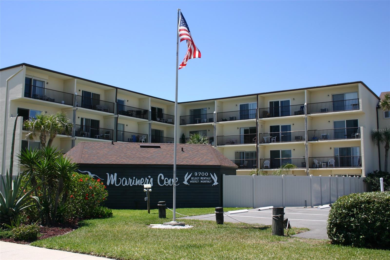 You will simply “Fall In Love” when you preview this condo.  The ocean view is phenomenal and you are just 500 steps from putting your toes in the water. The furnishings are only two years old – newer mini split HVAC system with a 12 year warranty.  The electrical panel completely updated and level 3 granite in both bathroom & kitchen.  Tile throughout including the bathroom tile.  Newer double pane impacted hurricane sliders.  Freshly painted in neutral tan color.  New ceiling fan with light fixture controlled by a remote.  Very nice king size plat form Dawson Firm mattress with an adjustable base controlled by a remote.  You will definitely sleep like a baby and will not want to leave this condo.  First come – first serve so make your appointment today. ;LocationDescription: Condo ;Water: City