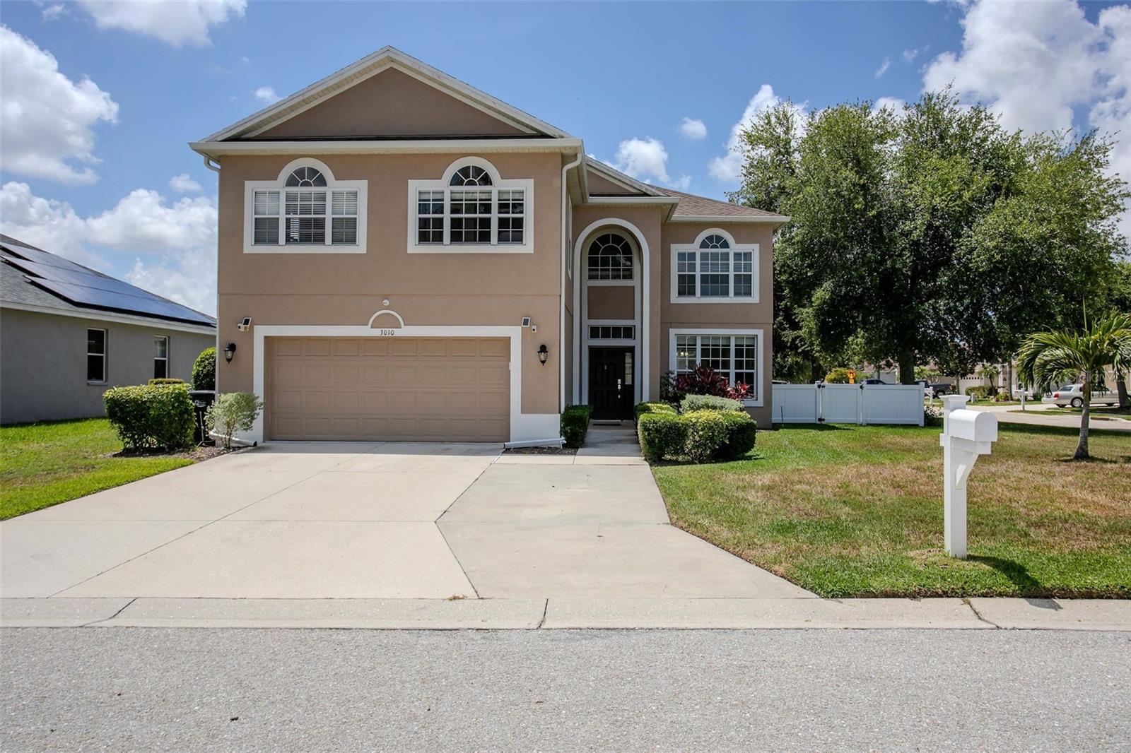 This home is priced to sell. 
Welcome to this spacious two-story home, on an oversized corner lot featuring 4 bedrooms, 3 bathrooms, and a versatile bonus room that can serve as a fifth bedroom, home office, or flex space. Thoughtfully designed for comfortable everyday living, this home offers plenty of room for family and guests. The primary suite provides a relaxing retreat, featuring a spa-inspired bathroom and his and her spacious walk-in closets. Additional bedrooms are generously sized and well-appointed, offering flexibility for family, guests, or a home office.
The kitchen is thoughtfully designed with stainless steel appliances that combine style and everyday functionality. 
Step outside to the enclosed lanai featuring a saltwater pool and a fenced backyard, offering plenty of space for entertaining, pets, or simply relaxing and enjoying the Florida lifestyle.
The home also includes a brand new top-of-the-line water treatment system, along with a newly installed smart water shut-off and monitoring system for added convenience and peace of mind.
Just a 20-minute drive to Anna Maria Island and close to dining, parks, and everyday conveniences, this move-in-ready property offers space, flexibility, and exceptional value in the heart of Bradenton.