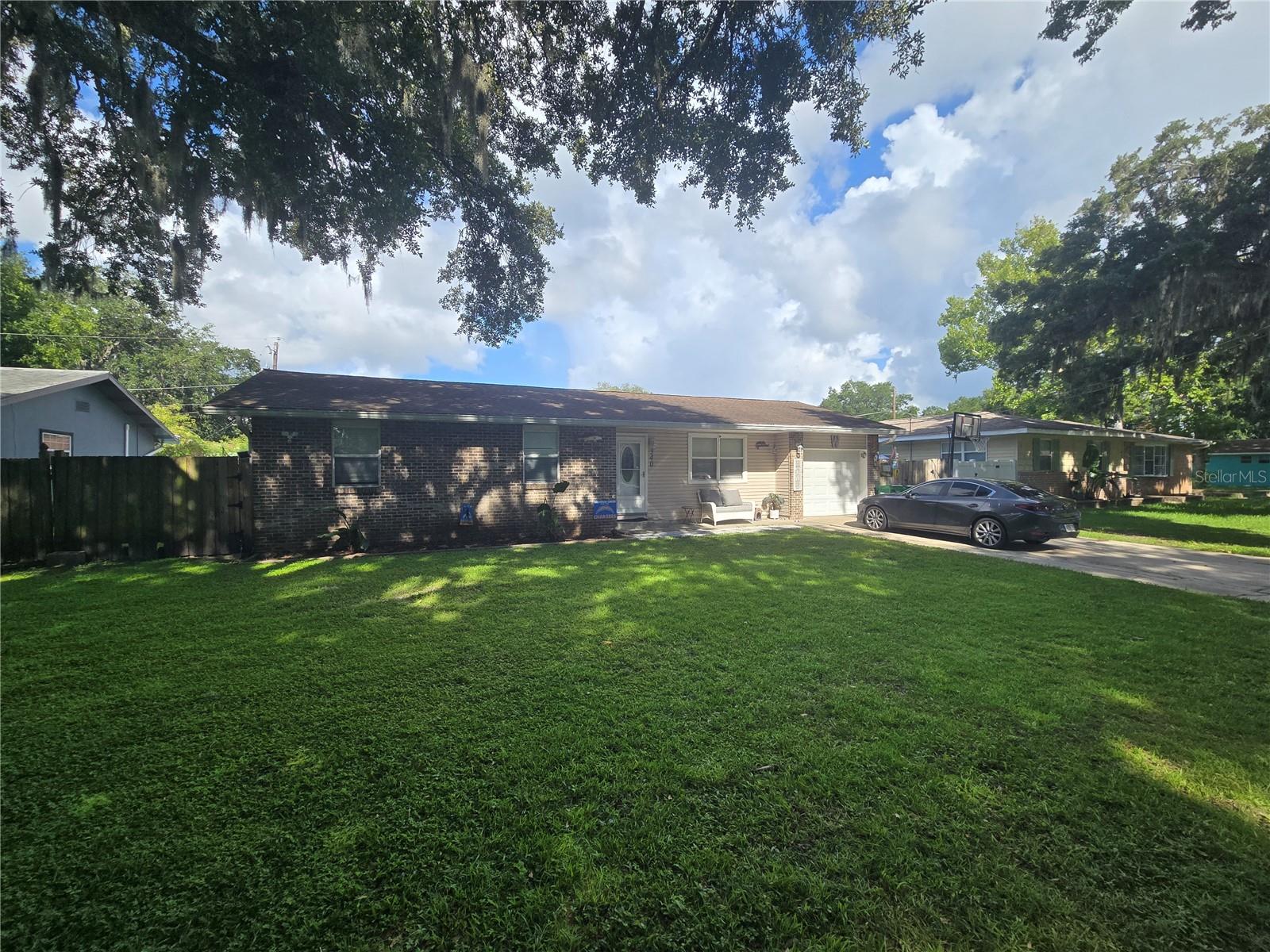 Centrally located in Ormond Beach this home offers easy access to shopping, schools, medical and more.  Home sits on a tree lined street and offers a privacy fenced back yard.  Inside you will find an open plan living room, dining area and kitchen, a family room, 3 amply sized bedrooms, 2 full bathrooms and a true laundry room that leads to the oversized 1 car garage.  Home has been well maintained and is ready for its new owners……you could move straight in and live quite comfortably or add cosmetic touches to make it your own.   This one is definitely worth a look!! Square footage received from tax rolls. All information recorded in the MLS intended to be accurate but cannot be guaranteed.