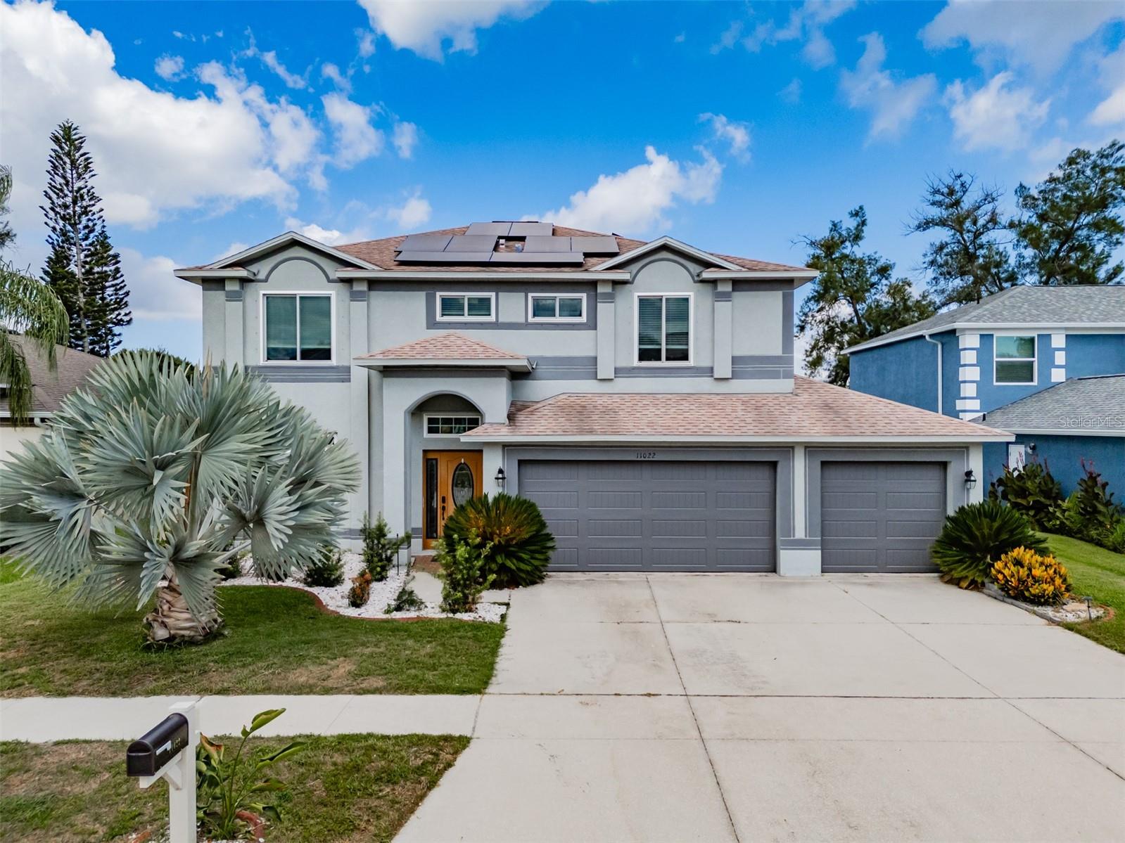 Stunning Pool Home in the Desirable Summerfield Golf Community! This beautifully maintained 3-bedroom, 2.5-bath home with a 3-car garage offers the perfect combination of luxury, comfort, and energy efficiency. Step outside to your private backyard oasis featuring a spectacular pool installed in 2023, complete with a hot tub, sun shelf, and fire pit area—perfect for entertaining or relaxing year-round. The fully fenced yard backs to pond with no backyard neighbors, providing privacy and peaceful views of the golfers. Inside, you'll find spacious living areas and a versatile flex space that can easily be converted into a 4th bedroom, home office, or playroom. The upstairs bathroom has been beautifully remodeled, and the home is equipped with newer stainless-steel appliances.
Major updates provide peace of mind, including a top-of-the-line Daikin AC system (2024), new water heater (2026), and new garage door (2024). Additional upgrades include a dehumidifier in the attic, enhanced attic insulation, and solar panels for improved energy efficiency and lower utility costs. With countless upgrades and exceptional outdoor living spaces, this home truly has it all. Conveniently located near shopping, dining, schools, and major commuter routes. The pictures speak for themselves—schedule your private showing today!