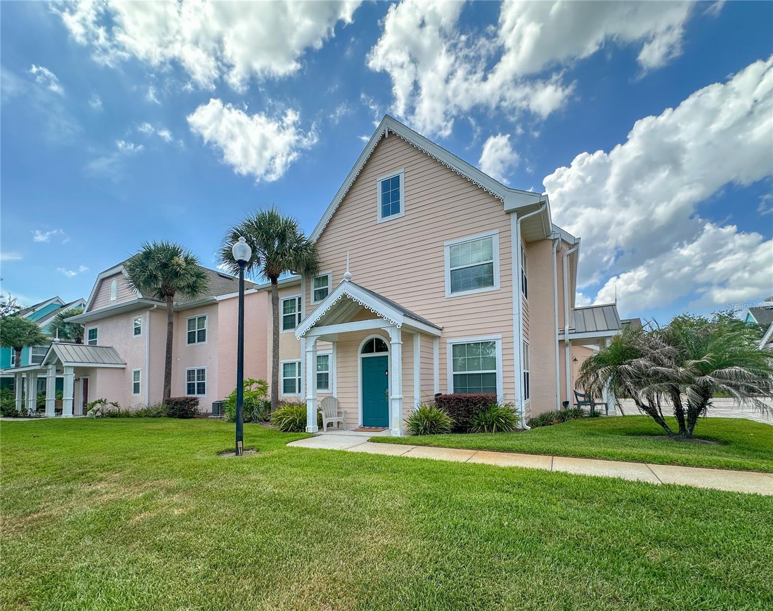 TENANT IN PROPERTY, DO NOT DISTURB. Welcome to Runaway Beach Resort, where you'll find this recently refurbished, unfurnished 1-bedroom, 1-bathroom first-floor condominium. Located within a gated community, residents enjoy access to a range of amenities, including two swimming pools, a splash pad, a hot tub, and a fitness center.

Inside, the home features a bright and spacious open-concept living, dining, and kitchen area. The kitchen is equipped with a refrigerator, microwave, dishwasher, and range, and includes both a breakfast bar and dining space.

The generously sized bedroom offers a walk-in closet, while the bathroom features a large vanity and a shower/tub combination. A separate laundry closet includes a washer and dryer for added convenience.

The property has been recently updated with fresh interior paint and new flooring throughout.

Ideally situated in the heart of Kissimmee, the community is close to shopping, restaurants, grocery stores, popular attractions, and major roadways, making it convenient for both daily living and commuting.

This is for long-term lease ONLY - no sublets, Airbnb, corporate leases, etc