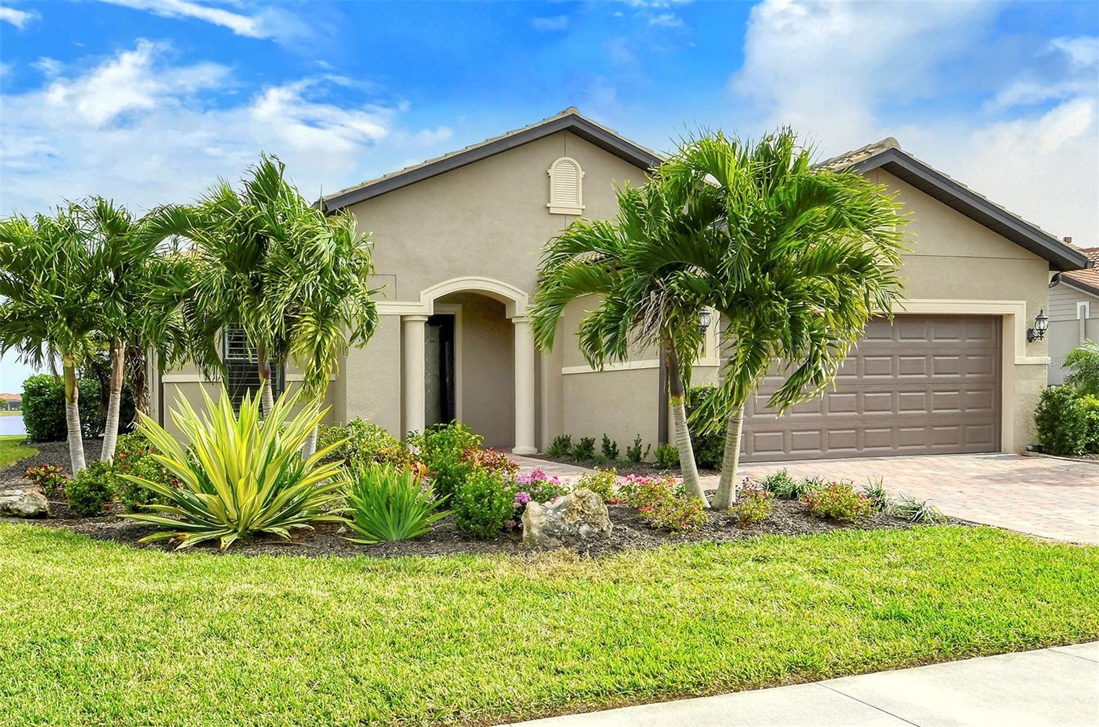 This is the one you have been waiting for!* Expansive water views on one of the best lots in Hammock Preserve* Martin Ray floor plan featuring 2110 sq. ft. under air* 3 bedrooms plus office or Flex room with 2 full baths* Numerous upgrades including private screened pool overlooking amazing water views* Kitchen features upgraded white cabinets with granite counters, upgraded stainless appliances & large center island counter open to the great room* Large neutral tiles throughout the living area & master bedroom, guest bedrooms have carpet* Master bedroom has custom closet organizer & stadium shower in the bath* Hurricane shutters for all windows & doors except back slider which is impact glass*    Hammock Preserve is a resort style maintenance free community. The maintenance fee covers all landscaping, maintenance of the irrigation system & access to resort amenities including clubhouse with activity director, heated Olympic pool, jacuzzi, fire pit, fitness, tennis, pickle ball & boccie* Located on popular Palmer Ranch just minutes from shopping & beautiful Siesta Key Beach*