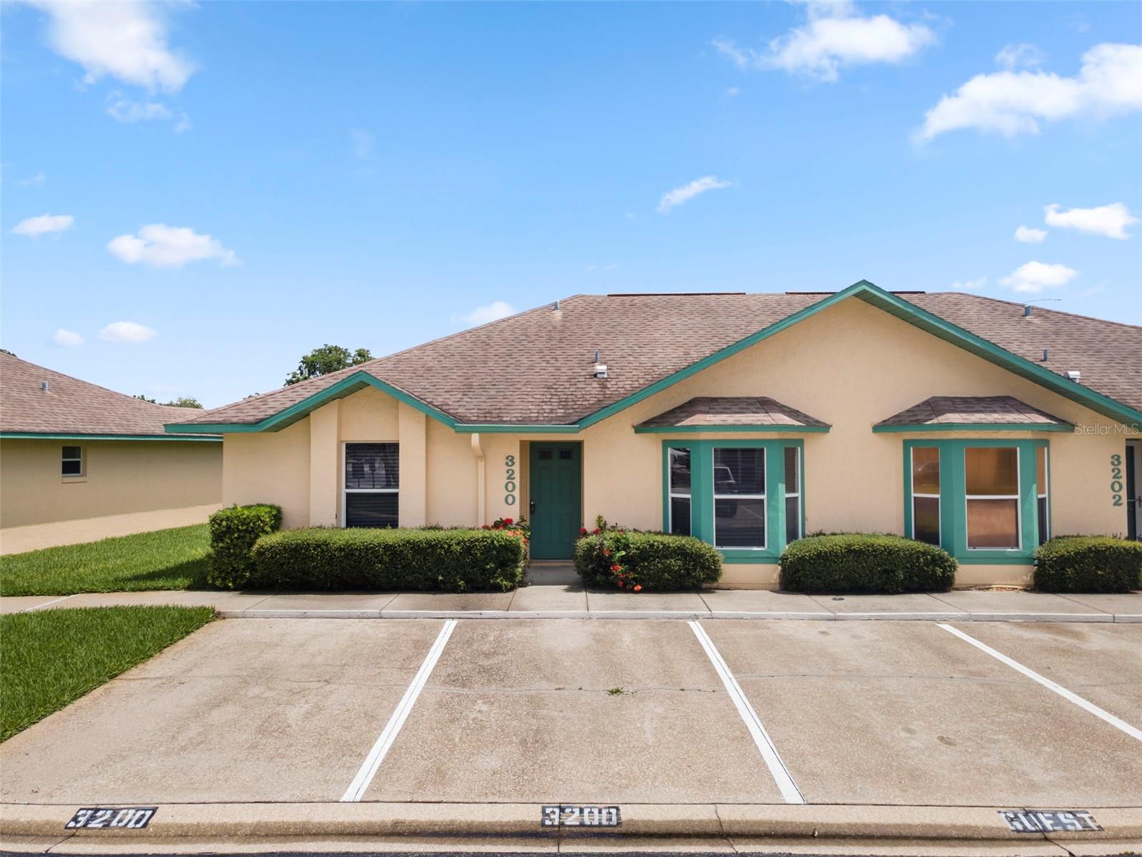 **This house comes with a REDUCED RATE through the seller's preferred lender. This is a lender-paid rate buydown that reduces the buyer's interest rate and monthly payment.**

Rare 3-bedroom villa, new floors, two parking spots, and a low HOA that covers the big-ticket items? This one is the total package.

Welcome to 3200 Villa Way Circle, a standout villa in a quiet, well-kept Saint Cloud community where 3-bedroom layouts are hard to come by. With 3 bedrooms and 2 full bathrooms, this home gives you the extra space buyers actually want, whether you need a guest room, home office, hobby space, or simply more room to spread out.

Inside, the new flooring gives the home a fresh, updated feel from the moment you walk in. High ceilings and an easy single-story layout make the living areas feel open, comfortable, and functional for everyday life. The living and dining spaces flow naturally together, creating the perfect setup for relaxing, hosting, or keeping things simple.

The covered and screened-in patio adds even more usable space, giving you a peaceful spot for morning coffee, evening wine, weekend lounging, or enjoying the Florida weather without the bugs.

This villa also comes with two parking spots, a major everyday convenience for both owners and guests. Even better, the low HOA covers the roof, exterior maintenance, lawn care, exterior paint, and access to the community pool. The pool is located within walking distance right behind the unit, so you can enjoy a pool day whenever you want, without having to clean, maintain, or pay for the upkeep yourself.

Tucked inside a very quiet community with easy access to shopping, dining, major roadways, Lake Nona, Orlando International Airport, and everything Saint Cloud has to offer, this villa delivers the space, updates, convenience, and low-maintenance Florida living buyers are looking for.