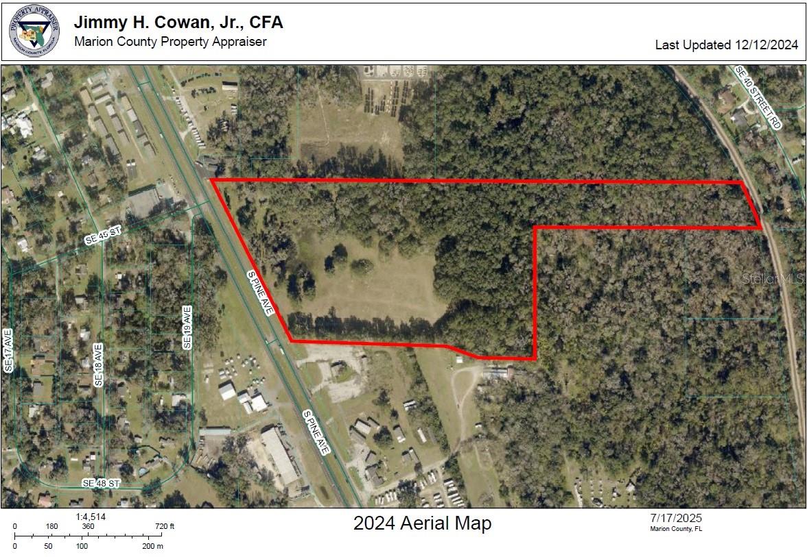 Excellent opportunity to purchase 23.91± acres of vacant industrial land in a high-growth area of Marion County. Zoned M-1 (Light Industrial), this property offers a wide range of development options including warehousing, distribution, or general construction uses. Great road frontage and utilities nearby.

Conveniently located on US HWY 441/301/27 with median cuts creating easy access to North and South access as well as easy connectivity to other major thoroughfares including I-75 and SR 40, this site is ideal for an owner-user or investor looking to capitalize on Marion County’s expanding industrial market.