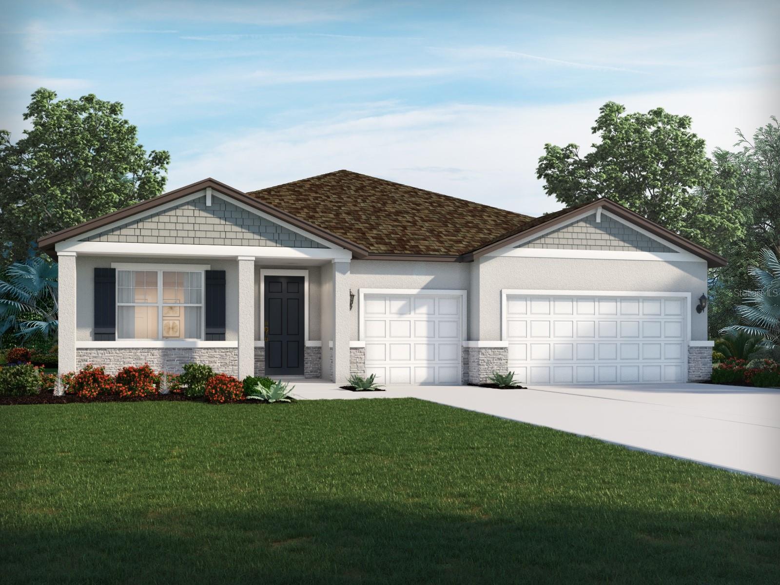 Brand new, energy-efficient home available by May 2026! The Chesapeake features an oversized entry and large laundry room providing plenty of easily accessible storage. The open kitchen overlooks the spacious great room and dining area. Enjoy entertaining or relaxing outdoors on the covered lanai. Discover a new community set amid the natural beauty of Hudson, Florida. Pine Ridge Meadows offers new single-family homes, many with 3-car garages, that blend modern living with small-town charm. Conveniently located near local shops and outdoor attractions, residents will enjoy the perfect balance of tranquility and accessibility. Close proximity to the Suncoast Parkway and SR-52 provide easy access to Tampa, Wesley Chapel and St. Petersburg.  Each of our homes is built with innovative, energy-efficient features designed to help you enjoy more savings, better health, real comfort and peace of mind.