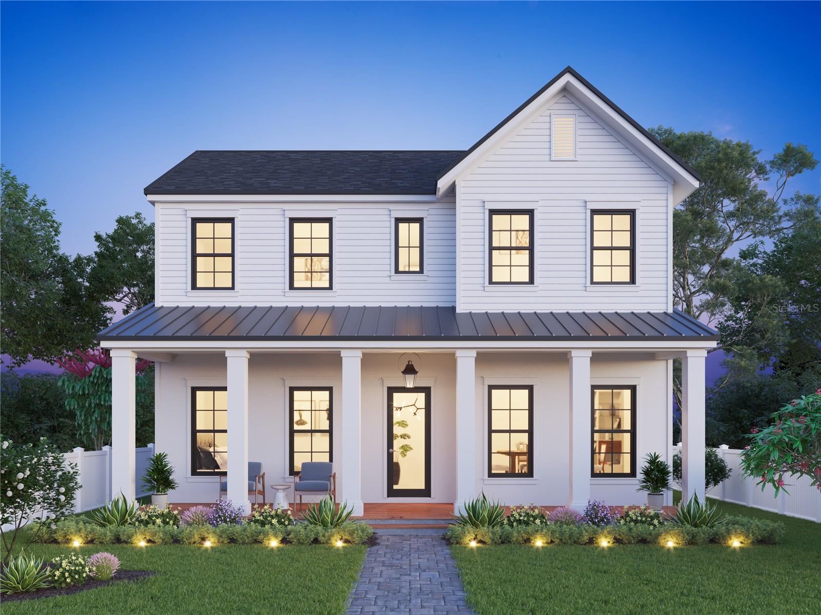 Under Construction. LUXURY NEW CONSTRUCTION IN HISTORIC KENWOOD BY MOBLEY HOMES CUSTOM LLC – NO FLOOD INSURANCE REQUIRED! Rare opportunity to own a brand-new luxury home in one of St. Petersburg's most desirable and walkable neighborhoods. This thoughtfully designed 4-bedroom, 4-bath residence features a first-floor primary suite, dedicated office, spacious loft, detached garage, concrete block construction on the first floor, and a premium Sub-Zero, Wolf, and Cove appliance package. Located just minutes from Downtown St. Petersburg, Central Avenue, the Grand Central District, award-winning Gulf beaches, waterfront parks, restaurants, breweries, coffee shops, and I-275.

Experience exceptional craftsmanship and designer finishes throughout. The first floor features a welcoming foyer, dedicated den, formal dining room, gourmet kitchen, grand living room, luxurious primary suite with a spacious walk-in closet and spa-inspired bath, laundry room, drop zone, covered lanai, and inviting front porch. The upper level offers two additional bedroom suites, multiple walk-in closets, additional full bathrooms, a spacious loft, and a dedicated office/flex space. Photos are of a similar home with the same floor plan.

At the center of the home is a beautifully appointed kitchen featuring Legacy/Malibu cabinetry, quartz countertops, an apron-front sink, designer plumbing fixtures, and a luxury appliance package including a Sub-Zero 42-inch French Door Refrigerator with internal dispenser, Wolf 36-inch Dual Fuel 6-Burner Range, Cove stainless steel dishwasher, and Wolf drawer microwave.

Luxury interior selections include engineered wood flooring throughout the first-floor living areas, primary suite, stairs, and loft; Legacy/Malibu cabinetry throughout; quartz countertops in the kitchen, bathrooms, and laundry room; premium tile selections throughout the bathrooms and laundry room; designer lighting and plumbing fixtures; and a dedicated laundry room complete with GE washer and dryer.

Historic Kenwood is known for its brick streets, mature oak canopy, vibrant arts culture, walkability, and central location. Enjoy convenient access to Downtown St. Petersburg, Central Avenue, Grand Central District, the Edge District, waterfront parks, museums, shopping, dining, and entertainment.

Every Mobley Homes Custom LLC residence is owned and built directly by the builder, providing buyers with confidence, accountability, and direct builder support throughout construction and the warranty period.

Final finishes, selections, colors, availability, and builder discretion. Estimated completion December 2026