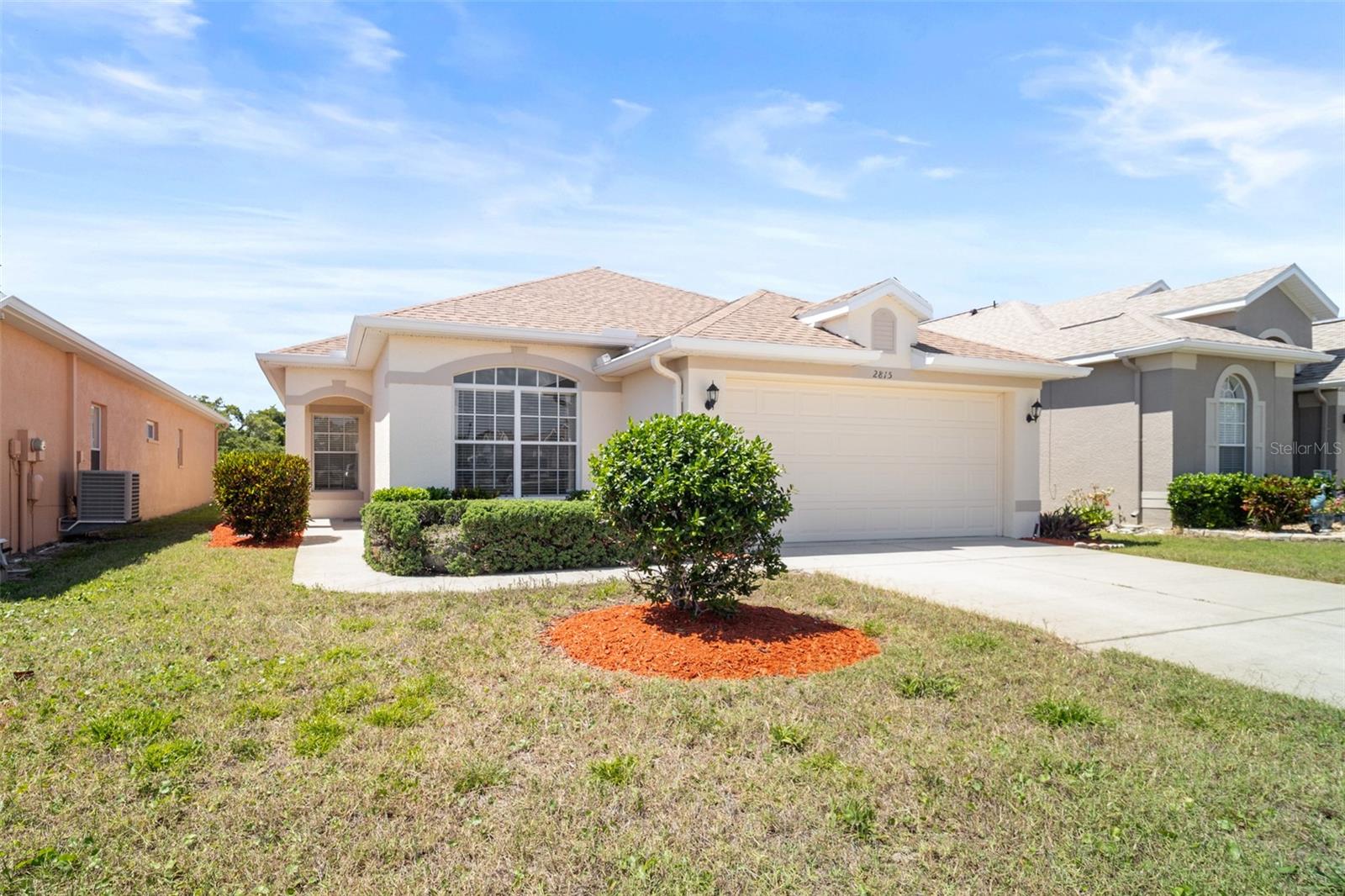 Just minutes to World Class Golf Courses, Venues for Concerts, Theater, Pro Sports, Casino, Museums, Water Sports, Marinas, Fishing Piers, Nature Parks, Biking/Jogging Trails, Fine/Causal Cuisine, 2 Airports & the Award-Winning Beaches of the warm Gulf Of Mexico!.......Welcome to the Seaside Community of Key Vista just steps to the Waters Edge!!! This 55+ lot is in FLOOD ZONE X with NO CDD Fees & LOW HOA Fees!!! This move-in ready residence comes complete with Furniture, Tiled throughout & Painted in Neutral Colors! It is perched high atop a hill overlooking a beautiful Pond with No Rear Neighbors! The enlarged, pavered, All 4 Seasons Room sports a view of a sanctuary-like setting where Birds & Aquatic Life abound! Enter the Stained-Glass Door into the Foyer and notice immediately how the almost 10’ volume ceilings throughout make this 1,819 sf home feel much larger. The Formal Living Room/Office/Flex Room just off the entrance can easily be made into a 4th Bedroom, if needed. The Formal Dining Room leads you through the Wide Arched Doorway into the Open Concept Kitchen featuring White Coastal Cabinetry with High Bar Seating for 4 & even a separate Breakfast Room! This area is all open to the spacious Family Room with 9 feet of Sliders that capture that AMAZING PRIVATE VIEW!!! The Owners Retreat complete with an En Suite & large Walk-In Closet is off the Family Room away from the Guest’s BR's for Privacy. The front Guest Bedroom wing has 2 Suites with a Guest Bath & Laundry Room nearby. The LOW HOA Fees include care of Lawn, Shrubs, Lower Height Trees with Sprinklers monitored, Exterior Painting every few years (done recently) & Internet & Streaming with many Premium Channels all included! The amenities here are UNRIVALED in this West Pasco Waterside Area! The Vista Point Subdivision features its OWN 55+ Clubhouse, Heated/Cooled Pool & Spa & an ample size open as well as Covered Patio, a Kitchen, Party/Rec Room & a Pool Table Room w/Library. The MAIN Clubhouse features a Huge Heated/Cooled Pool & Spa area with Open & Covered Patio, Kitchen, Party/Rec Room, Game Room w/Pool Tables, Ping Pong & Card Tables, Fitness//Workout Center with Locker Rooms & Showers & a Yoga Room. There are Tennis/Pickleball Courts, Volleyball Court & Playground. Partake in Activities such as Block Parties, Garage Sales, Yoga, Aqua Bellies, Line Dancing, Bingo, Holiday Home Decorating Contests & Golf Cart Parades! We even have Food Truck days, Happy Hour get-togethers, Potluck Dinners & the occasional Pub Crawls & Golf Outings! RV & Boat Parking & the Boat Launch is right down the road. Outside the Back Gates is Key Vista Nature Park w/Hiking Trails, Anclote Gulf Park w/its super long Fishing Pier & Kayak Launch, Doggie Park & Playground and the Anclote River Park w/White Sand Beach, Boat Launches, Day Dock w/Slips & Playground. Holiday Rec Center right next to KV offers a Baseball Field, Basketball Courts, Hockey Field, Pickleball, Waking & Jogging areas and many scheduled Classes & Events. Biking/Jogging/Walking Path is just outside our Back Gates. Re-Roof 2020, HVAC 2017, Water heater NEW. All I can say now is…..Welcome to our Fantastic Florida Paradise!