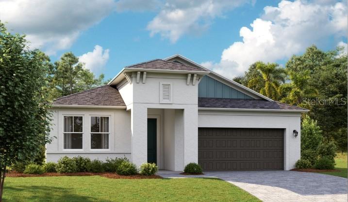 Under Construction. Mariposa
BELOW MARKET INTEREST RATES with use of Seller's Preferred Lender.
Experience the allure of the Mariposa, a single-story home with 4 bedrooms, 3 bathrooms and a 2-car garage. This home features a bold elevation and carefully curated landscaping that set the stage for what lies inside. The Mariposa offers ample space for both relaxation and entertainment, at the front of the home, you’ll find three well-appointed bedrooms, two full bathrooms, and versatile flex space. The owner’s suite, nestled at the back, is a true oasis with double vanity, a walk-in shower with floor-to-ceiling tile, and an oversized walk-in closet. The designer kitchen includes quartz countertops, 42” upper cabinets and a spacious walk-in pantry, all overlooking the main living and dining areas. Step through sliding glass doors to the large, covered lanai and enjoy indoor-outdoor living without worrying about climate control. Equipped with a smart thermostat with voice control, you will easily manage the energy efficiency of your home. Welcome to the epitome of modern living! 
Beyond the home, Pasadena Woods enhances everyday living with amenities designed for both relaxation and recreation. Residents can enjoy pickleball courts, a resort-style pool, a dog park, a tot lot, walking trails, and curated lifestyle programming—all thoughtfully planned to foster connection and community. Ideally situated near local parks, The Grove, KRATE, and major commuter routes, Pasadena Woods puts shopping, dining, entertainment, and everyday conveniences within easy reach. 
Images shown are for illustrative purposes only and may differ from actual home. Completion date subject to change.
Contact or make an appointment for more details on interest rates.