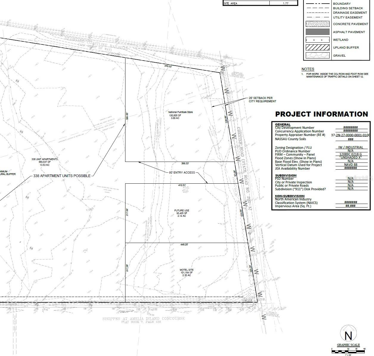 SHOPPES/AMELIA CONCOURSE - Land