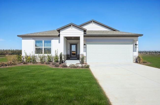 Pre-Construction. To be built. Welcome to the Maple floor plan in Citrus Springs, perfectly situated north of Tampa, west of Ocala, and south of Gainesville. Surrounded by natural beauty and an active lifestyle, this deed-restricted golf course community features two championship golf courses, a country club, tennis courts, and a community park with a baseball diamond and play equipment. Residents also enjoy a library and community center with daily activities, all with no HOA or CDD fees.

Inside, The Maple showcases a thoughtfully designed layout where modern comfort and everyday functionality come together beautifully. A spacious foyer welcomes you into the home and leads to two secondary bedrooms, including one with a walk-in closet, along with a full bath featuring a tile shower/tub combination conveniently positioned between them.

At the heart of the home, the open-concept great room, dining area, and kitchen create an inviting space for gathering and entertaining. The kitchen stands out with upgraded quartz countertops and a full suite of stainless steel appliances, including an ENERGY STAR certified side-by-side refrigerator.

A versatile flex room at the rear adapts to your lifestyle as a dining room, playroom, fitness area, or home office. The private owner's suite provides a relaxing retreat with a spacious walk-in closet and a spa-inspired bath featuring dual sinks, quartz countertops, a window for natural light, and an oversized tile walk-in shower with enclosure. An additional secondary bedroom at the back of the home adds even more flexibility.

Ceramic tile flooring extends throughout the entire home, while the extended rear patio, professional landscaping, and irrigation system enhance the outdoor living space. Smart home features, including a Ring Video Doorbell, Smart Thermostat, Deako smart switches, and a keyless entry door lock, add everyday convenience. Backed by a full builder warranty, The Maple delivers the perfect combination of style, comfort, efficiency, and versatility in a location surrounded by endless recreational opportunities and access to everything Florida is loved for.
