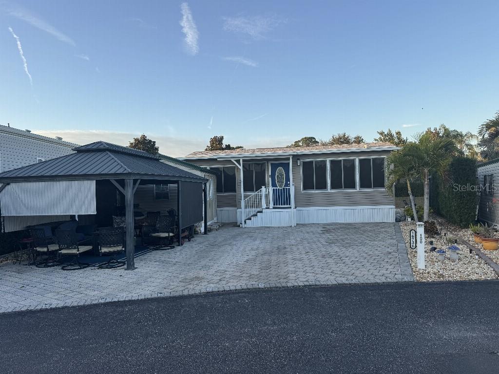 This is RV lot with Park Model and screen porch attached.
Citrus Valley is a Luxury Gated Resort. This RV park has a clubhouse, pool, rec/workout room, putting green, shuffleboard, playground, BBQ, laundry facilities and showers. 
 Citrus Valley is just a few miles to Disney World, Beaches  and Orlando attractions. It is convenient to shopping and is only minutes to downtown Clermont, FL. 

HOA fees includes Water,  Sewer,  Cable Wi-Fi and trash.