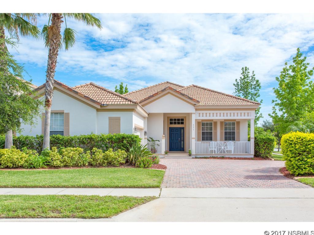 "An exceptional Florida home just for you"! Desirable one story home offers 3 bedrooms plus office, split plan, 2 baths, large laundry room, formal dining room, kitchen/family room combo plus large screened porch. All wood and tile flooring and tile roof. This is the perfect Florida permanent home or get-away for the winter months. Located in the Villas section of Venetian Bay which features a private pool for Villas owners. Walk to the town center where you'll find a spa, grocery market, deli and fitness. Everything you need is convenient - golf course, biking and walking trails and nearby beaches, restaurants and shopping. Close proximity to Interstate 95 and just a few miles from Interstate 4. This desirable one level home sits on a corner lot with a nice front porch and circle driveway. Call today to see your next home! ;Water: City