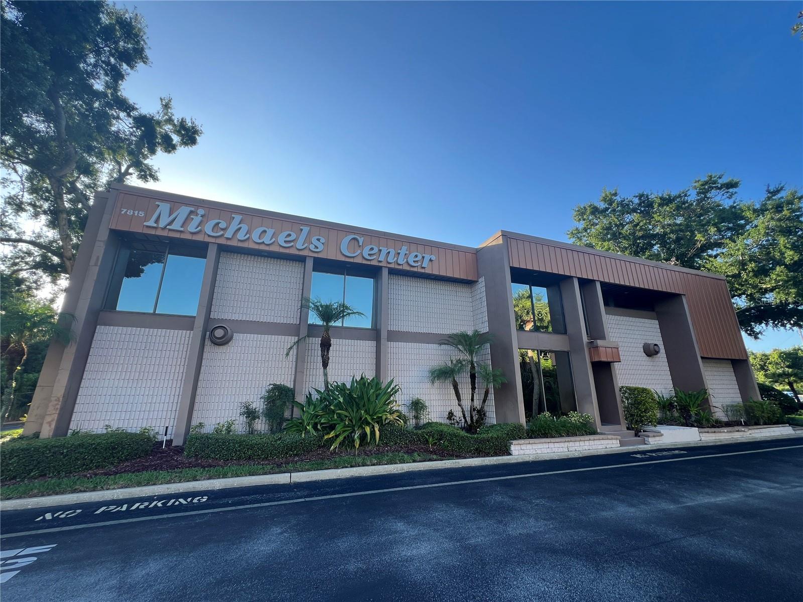 The Michaels Center is a nicely appointed and pridefully maintained professional office building located at the southern end of the Carrollwood market area. This two story office center has 20 office suites of varying sizes with 2nd floor elevator access, large tastefully decorated common area restrooms that include shower stalls and lockers in both the men's and women's restrooms. Lush landscaping and updated decor throughout the common areas. There is lighted parking and after hours controlled electronic access offering a secure and comfortable environment with excellent accessibility and marquis signage along Dale Mabry with no medians blocking the entryway while tucked away just enough from main road to offer a quiet and productive working environment. The building offers investors existing income with a strong rental history and enough upside opportunity in the near future as leases renew over the next 2-3 years. Ownership currently occupies a portion of the building offering a potential user to occupy the space and expand into the building for that growing company which needs a new home in which to flourish. Full rent rolls and financials available upon request on the property webpage and completion of a Confidentiality / Non-disclosure Agreement. Property is available for tour by appointment only. Please respect owners and tenants' quiet enjoyment and set appointments for tour. Traffic count is 73,500 VPD

Located on busy N. Dale Mabry Highway just south of W. Waters Avenue.