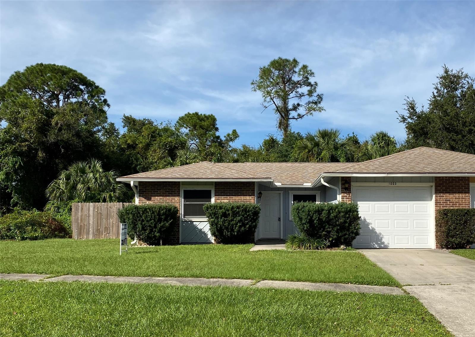 REDUCED $5,000. Looking for a 2 bedroom, 2 bath home with no Association Fees. This house is located on a cul-de-sac with a fenced in yard. Plus a screened in porch and one car garage with washer/dryer. Spacious living room, compact kitchen with large walk in pantry and separate dining room. Just painted inside of house. Come take a look before it's gone. ;Water: City