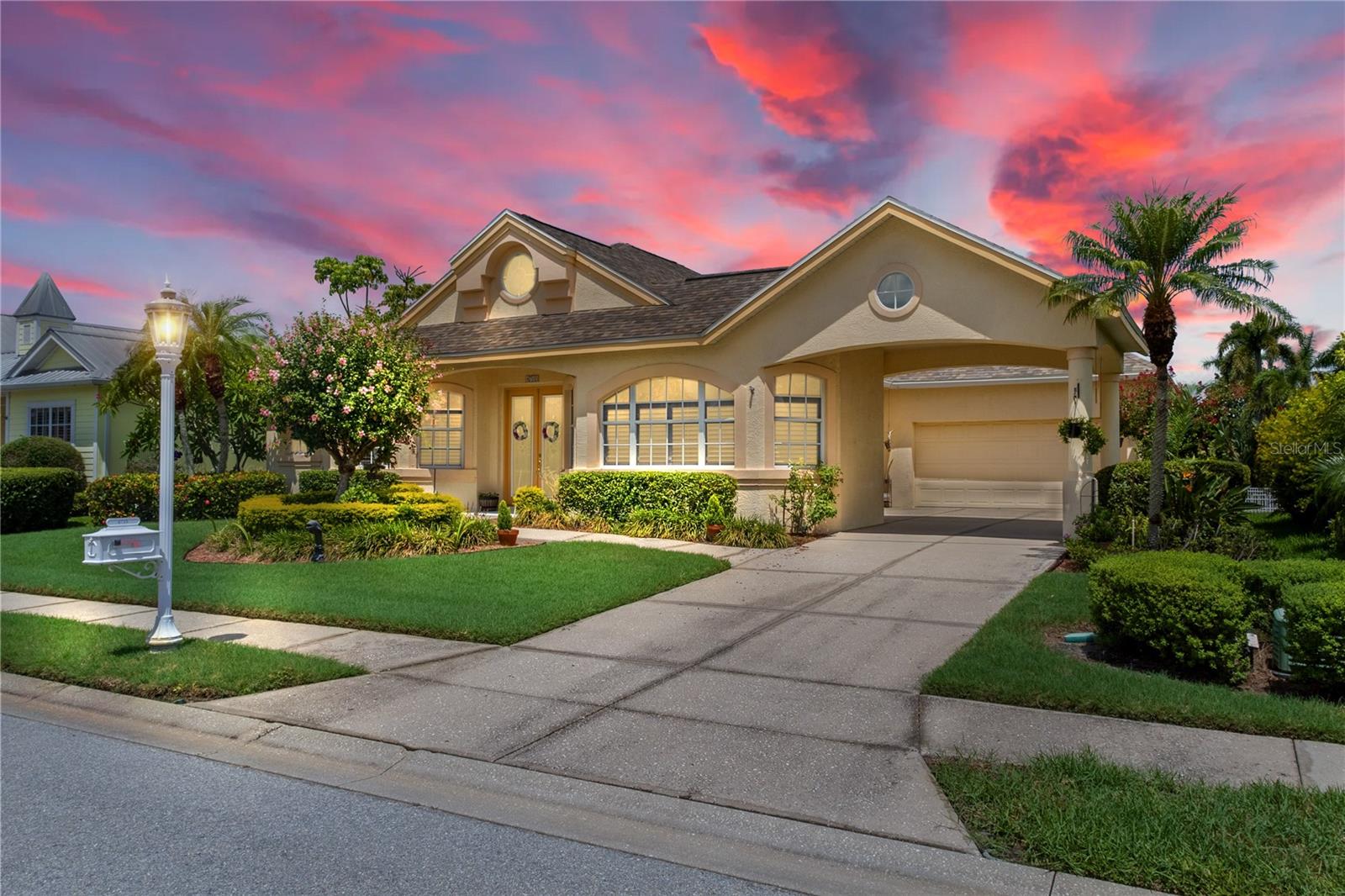 FANTASTIC PRICE REDUCTION! COME SEE YOUR NEW HOME ON SUNDAY, MAY 17TH FROM 1-4PM! Welcome to your waterfront retreat in The Inlets - one of the area's most desirable boating communities!  Perfectly positioned on a freshwater canal with direct access to the Manatee River, the Intracoastal Waterway and the Gulf, this beautiful home presents the ideal Florida lifestyle for boating enthusiasts.  This spacious residence features 3 bedrooms, 2.5 bathrooms, a versatile den and office all within a thoughtfully designed floor plan that blends comfort and functionality.  The home also includes a 2-car garage with a Porte Cochere, providing additional covered parking and ample driveway space.  Newly remodeled kitchen is a standout, featuring solid wood shaker cabinetry with soft-close drawers, under-cabinet lighting, stainless steel appliances, and a gas range - perfect for everyday cooking and entertaining.  The primary suite is a peaceful retreat with private access to the lanai and beautiful views of the pool and canal. Primary Ensuite bath features dual vanities, a relaxing garden tub, custom walk-in tile shower and dual closets. Plantation shutters add timeless style and privacy throughout the home.  Step outside to enjoy the screened lanai and pool overlooking the canal, creating the perfect setting for relaxing or entertaining.  The fully fenced backyard provides added privacy and security for family members and pets.  Residents of The Inlets Boating Community enjoy amenities including tennis courts, canoeing and kayaking, scenic nature trails, a waterfront park and playground.  With low HOA fees and no CDD, this community blends value and lifestyle.  Conveniently located just minutes from I-75 and SR 64, with easy access to top=rated schools, downtown Bradenton Riverwalk, golf, fishing, shopping and the world-famous beaches of Anna Maria Island - where boaters can dock and dine at waterfront restaurants.  Experience the best of Florida waterfront living in this exceptional canal-front home!