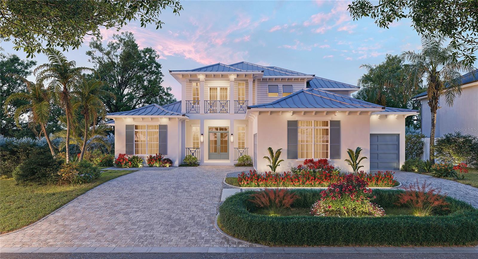Under Construction. Allegra Homes presents the custom-built Southside IV in Harbor Acres—one of Sarasota’s signature bayfront enclaves. Designed for elevated everyday living, this 5BR/4.5BA residence balances drama and comfort with a soaring great room, intricate millwork, and seamless indoor–outdoor flow to a covered lanai with summer kitchen and pool. An open chef’s kitchen with Wolf Professional appliances and stone countertops anchors the great room and dining area to create one cohesive gathering space. The main level offers a serene primary suite with expansive walk-in closets and a spa-style bath, a private guest suite, a dedicated office, and a bonus room that opens to the pool. Upstairs, three additional bedrooms are joined by a game room and loft for versatile living. Three-car garage on a large lot. Harbor Acres hugs Sarasota Bay just south of downtown—a long-established community known for convenience, comfort, and an elegant blend of classic and newer homes along beautifully landscaped, winding streets. Enjoy a short stroll to Southside Village (Morton’s Market, dining, and shops) and close proximity to Sarasota Memorial Hospital and Marie Selby Botanical Gardens; approximately 2 miles to downtown/bayfront and about 5.5 miles to St. Armands Circle, Lido Beach, and Siesta Key. Highly sought-after Southside Elementary School is roughly 1 mile away.