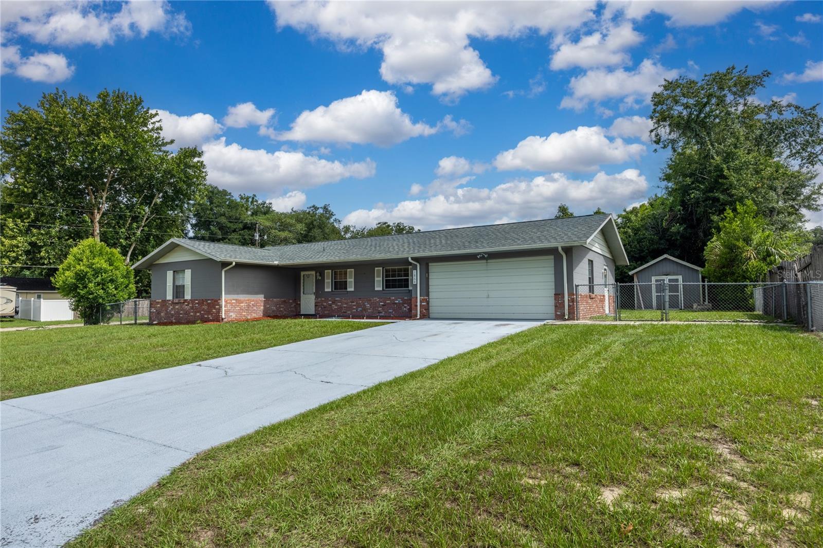 Welcome to this 2 bed 2 bath concrete block home in the desirable community of Seville Estates. Conveniently located close to supermarkets, shopping, restaurants, doctors & hospitals, also within 3 miles of Downtown Ocala with all its charm. Step inside to discover a thoughtfully designed layout featuring a spacious living room perfect for entertaining, accented by natural light pouring in through expansive windows. The home has a large kitchen with ample pantry space and an eat-in breakfast area for casual dining. Off the living room is a bonus room, perfect for an office or for relaxing, with windows overlooking the backyard. Each spacious bedroom has an en suite bathroom and enough room for a king-size bed and ample closet space. Enjoy the outdoors in a fully fenced yard on .25 of an acre. Upgrades include the roof being replaced in 2022. Schedule your showing today and make this exceptional residence your new home!