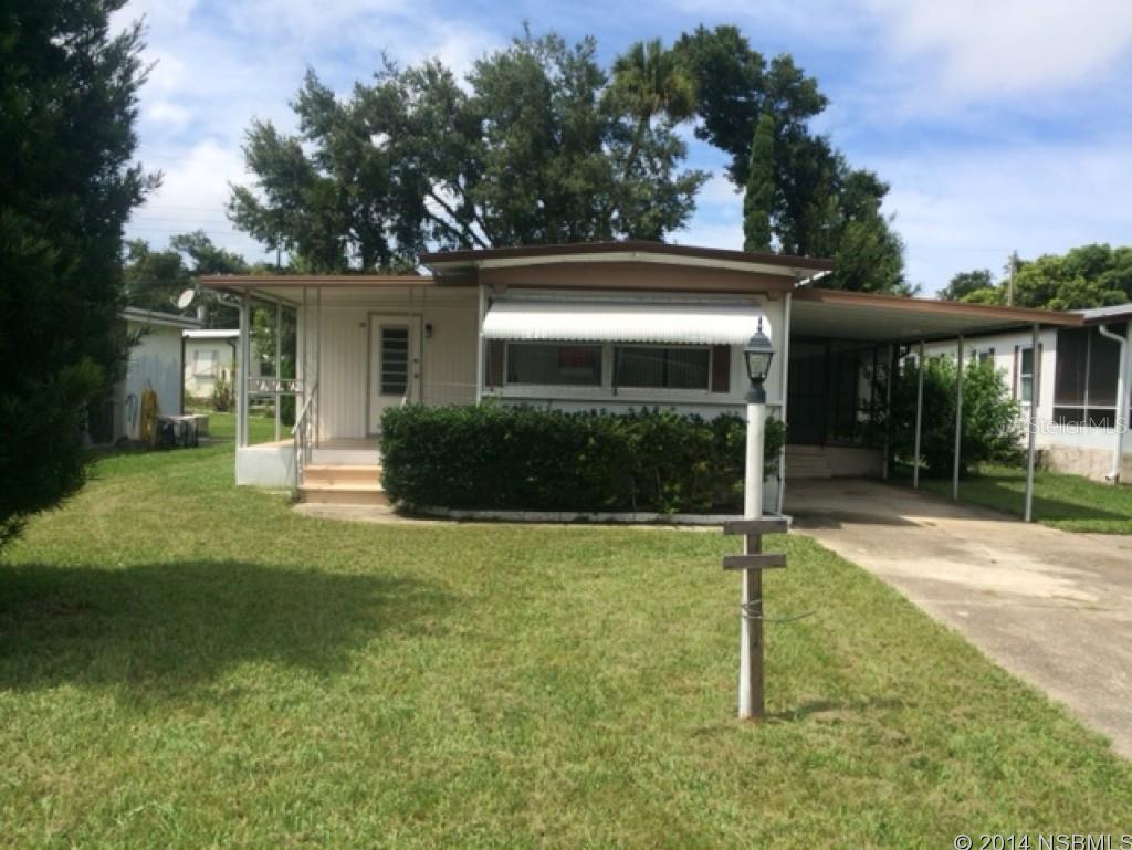 Nice two bedroom two bath.  Riverfront community with boat ramp and river access.  Use of pool and clubhouse, boat ramp and dock. Lots of activities. Carport and enclosed screened porch. ;Water: City