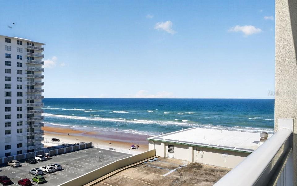 **Prime Investment Opportunity!** This beautifully furnished 339 sq. ft. oceanfront studio offers stunning ocean views, updated flooring, and excellent income-producing potential. Currently enrolled in a rental program, the unit generates transferable passive income while still allowing the owner to enjoy personal use whenever desired.

Inside, you'll find a comfortable king-size bed, a sitting area with a queen sleeper sofa, a convenient kitchenette, and a spacious bathroom designed for comfort and functionality.

Located directly on the beach, guests can enjoy paddleboarding, surfing, swimming, or simply relaxing by the ocean. Just a half-mile from Andy Romano Beachfront Park, the property is close to picnic areas, a splash pad, and other family-friendly attractions. Nearby restaurants, shopping, and entertainment make this a desirable destination for visitors year-round.

Resort amenities, including the indoor and outdoor pools, hot tubs, sauna, and fitness center, are currently open and available for use. Whether you're looking to expand your investment portfolio, own a vacation getaway with rental income, or enjoy the best of oceanfront living, this property offers exceptional value and opportunity.