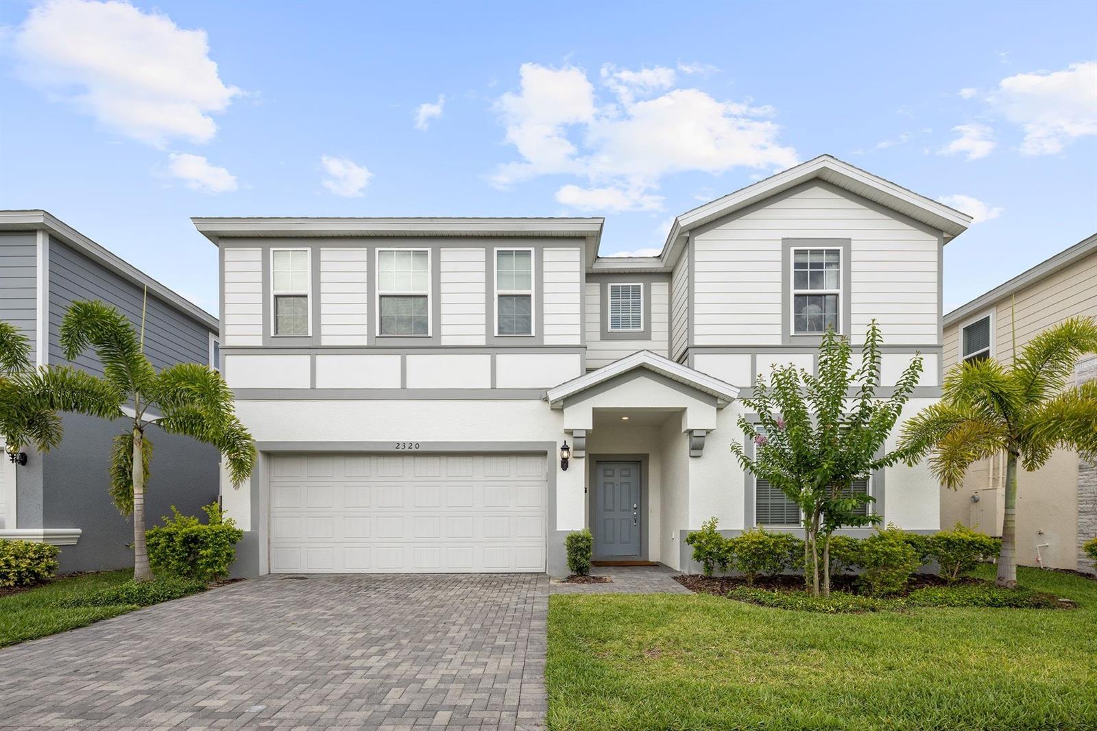 Welcome to your new home at 2320 Lelani Cir, Davenport, FL 33897, a 10 bedroom, 8 bath pool and spa home located in the highly sought-after Windsor Island Resort, just minutes from Orlando’s world-famous theme parks.

Built in 2021 and offering 4,383 sqft of living space, this home is fully furnished and turnkey, ideal as a primary residence, second home, or high-performing short-term rental. Designed with functionality and comfort in mind, the open-concept layout seamlessly connects the kitchen, living, and dining areas, creating a bright and inviting space for gatherings and entertainment.

The first-floor features two bedrooms, including a primary suite with an en-suite bathroom and direct access to the pool area for added convenience. Step outside to a private screened pool and in-ground spa, complete with a dedicated pool bath—ideal for indoor-outdoor living without disrupting the main living spaces.

Upstairs, a large loft/den provides additional space for entertainment, games, or relaxation, while multiple guest suites throughout the home offer privacy and flexibility for larger groups. The layout is designed to comfortably accommodate up to 26 guests, making it well-suited for both personal use and rental income.

Located within a resort-style gated community, Windsor Island offers amenities including a water park, resort pool, clubhouse, fitness center, and on-site dining—all within close proximity to the home.

This is a move-in-ready opportunity in one of Central Florida’s most in-demand vacation communities, combining location, space, and strong rental potential. Schedule your private showing today.