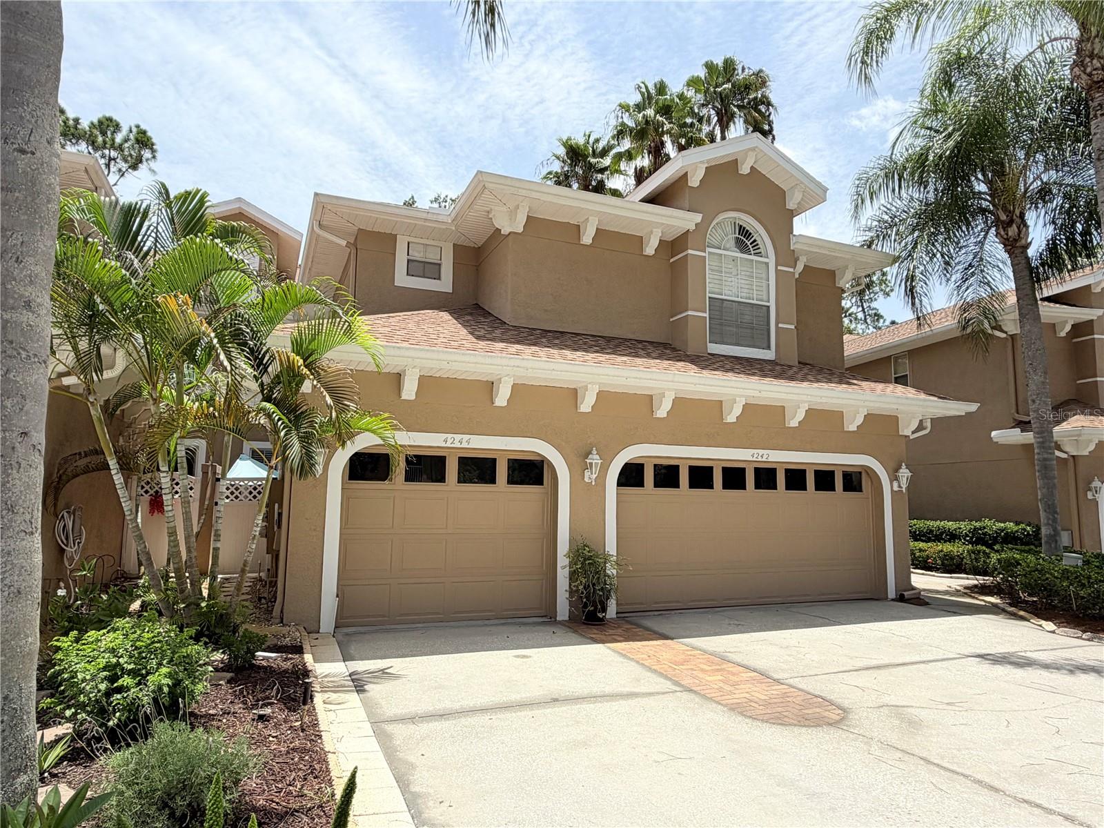 MOVE IN READY FURNISHED 2 BEDROOM 2 BATH WITH 1 CAR GARAGE.  Tucked away in the highly sought-after enclave of The Preserve at Lansbrook, this stunning residence offers a sophisticated blend of luxury and tranquility. From the moment you pull into the driveway, the lush, manicured landscaping and architectural elegance set the stage for a home designed for both grand entertaining and quiet relaxation.

Step inside to find a light-filled interior where soaring ceilings and expansive windows frame picturesque views of the surrounding greenery. The heart of the home is a chef-inspired kitchen that flows effortlessly into the main living areas, making it the perfect hub for hosting friends or enjoying a quiet evening in. Retreat to the primary suite, a private sanctuary featuring spa-like finishes and ample space to unwind.  The outdoor living space is a true Florida dream! Home offers inside laundry with washer and dryer included, a screened lanai that overlooks peaceful conservation, an open courtyard with outdoor seating and shade! The primary bedroom has a queen size bed with two nightstands, and plenty of storage with two custom closets. Primary bathroom has a garden tub and separate shower plus a linen closet. The second bedroom has a custom closet and an oversized window that overlooks the private courtyard. The hall bathroom has a tub/shower combination. Breakfast bar in the fully-equipped kitchen that includes a microwave, dishes, glasses, silverware, pots/pans, bakeware, spices, Vitamix, juicer, a food processor - everything you need to move in today and cook tonight! Around the corner from the 40+-mile long Pinellas Trail, across the street from Lansbrook Golf Course, less than 30 minutes to award-winning beaches, and under 40 minutes to Tampa International Airport! The Preserve has a heated pool, and Lansbrook offers tree-lined sidewalks, basketball and pickle ball courts, playgrounds, and access to Lake Tarpon. The YMCA is down the street. Publix, Starbucks and several restaurants are under a mile away. RENT INCLUDES Cable, internet, trash, lawn care and grounds. 1 SMALL DOG allowed 40lb max, NO smoking.