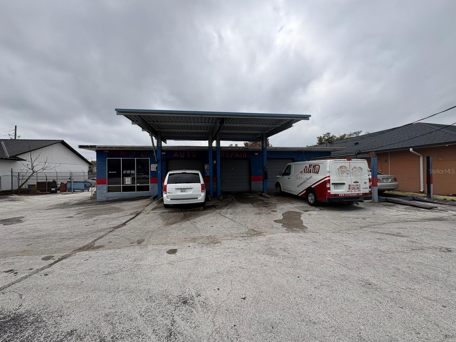 Seller Financing Available! Exceptional opportunity to acquire a long-standing automotive repair facility positioned along highly trafficked road just minutes from the vibrant Hourglass District, one of Orlando’s most active and steadily expanding commercial corridors.

Situated on ±0.34 acres (±15,000 SF lot) with direct frontage and traffic counts of approximately 32,000+ VPD— with historic corridor counts exceeding 40,000 ADT — the property benefits from exceptional visibility, consistent consumer flow, and strong accessibility.

The site features a ±1,475 SF masonry building currently operating as a successful automotive repair facility. The current owner has operated at this location for over 15 years, demonstrating strong business viability, repeat customer demand, and proven site performance.

Notably, the property is grandfathered for use as a CAR DEALERSHIP LOT, providing a rare entitlement advantage that allows for vehicle sales operations on-site. This grandfathered status creates additional flexibility and potential value for automotive-related users.

Property Highlights:

Three (3) service bays with ability to expand to a fourth
Seven (7) lifts
Functional office area with open service floor layout
Expansive rear yard suitable for additional vehicle storage, fleet parking, or operational expansion
Grandfathered entitlement for automotive dealership lot use
Mixed-Use zoning (MU-1/AN/SP) allowing continued automotive use or other compatible commercial applications
Direct frontage along a primary commercial corridor