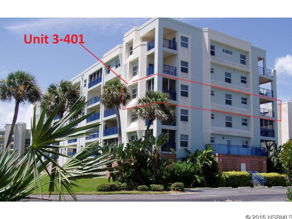 Enjoy glorious ocean views and balmy breezes from this luxurious, move-in ready, fourth floor, three bedroom, two bath condominium. Owned since 2004, this unit has never been rented and was only used part-time as a family vacation get-away. This unit features ocean views from both of the private balconies. Building 3 is pet-friendly, so bring your fur babies along. Garage parking is included, as is deeded beach access in this gated development. Ocean Walk also features two swimming pools, two club houses, tennis courts, shuffleboard courts and available, on-site property management. ;LocationDescription: Condo ;Water: City