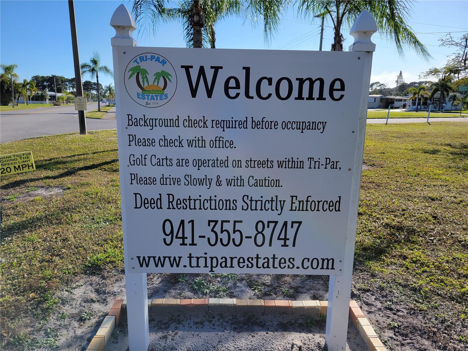 TRI-PAR ESTATES - Land