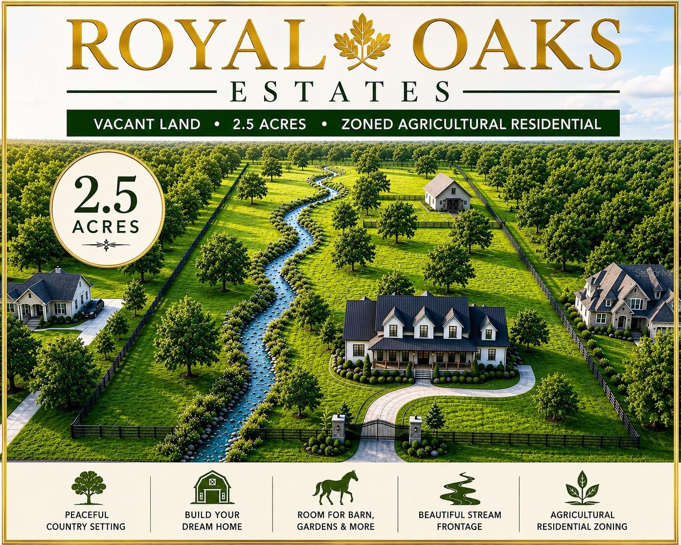 ROYAL OAKS ESTATE - Land