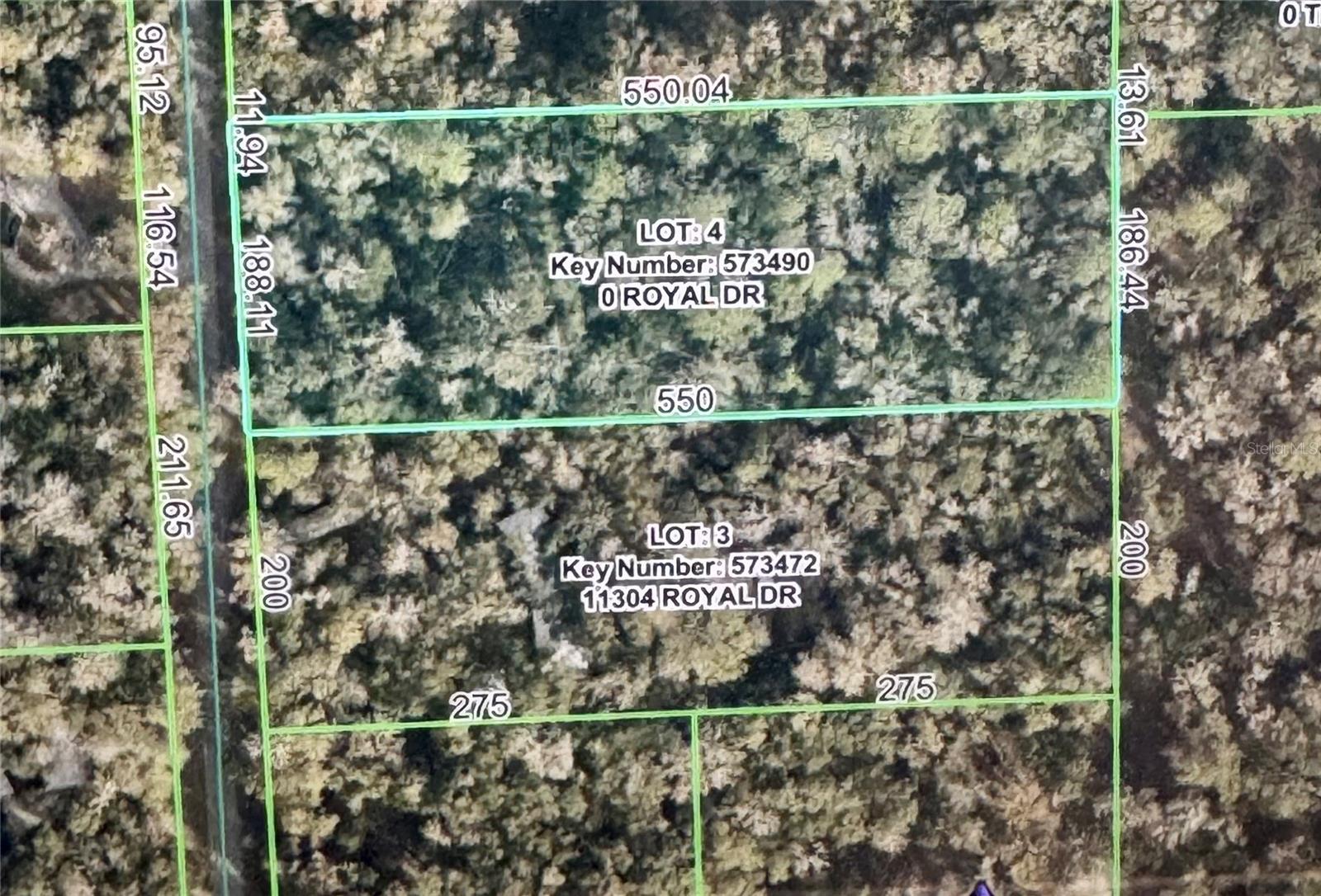 ROYAL OAKS ESTATE - Land