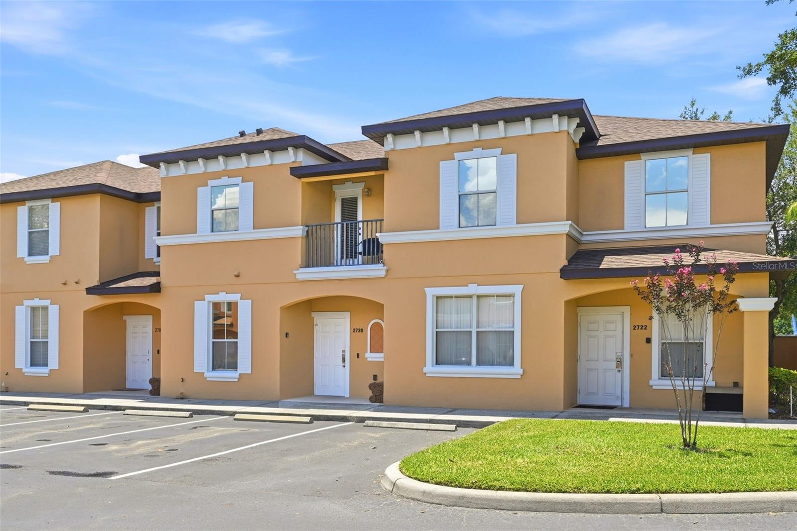 Welcome to this beautifully maintained 3-bedroom, 3-bathroom townhouse in the highly sought-after gated community of Regal Oaks, where comfort, style, and peace of mind come together. Thoughtfully updated over the years, this turnkey home offers exceptional value with major improvements already completed.
Inside, you’ll find a spacious and functional floor plan featuring a main floor bedroom for extended family/those not wanting stairs  and the upstairs with two primary suites, each offering a king-size bedroom, walk-in closet, and a private 4-piece ensuite bathroom, making this home ideal for multi-generational living, hosting guests, or maximizing vacation rental appeal. 
Enjoy a long list of recent upgrades, including a new HVAC system (2020), hot water tank (2022), updated kitchen appliances, new luxury vinyl/laminate flooring throughout (2026), and a newly renovated lanai (2025). Energy efficiency has also been enhanced with UV window coating installed in 2024, helping reduce heat transfer while protecting interior furnishings. For added confidence, the HOA replaced the roof in 2024, making this home truly move-in ready.
Step outside to your private screened lanai, where privacy screening and a rear privacy wall create a tranquil outdoor retreat—perfect for relaxing in the Florida sunshine, entertaining guests, or enjoying your morning coffee without rear neighbors.
Located just minutes from Walt Disney World, shopping, dining, and entertainment, Regal Oaks offers resort-style amenities including a clubhouse, large heated pool with waterslides, hot tub, fitness center, tennis and pickleball courts, restaurant, and more. Whether you're searching for a primary residence, vacation home, or income-producing investment property, this beautifully updated townhouse is an outstanding opportunity in one of Central Florida's most desirable resort communities.