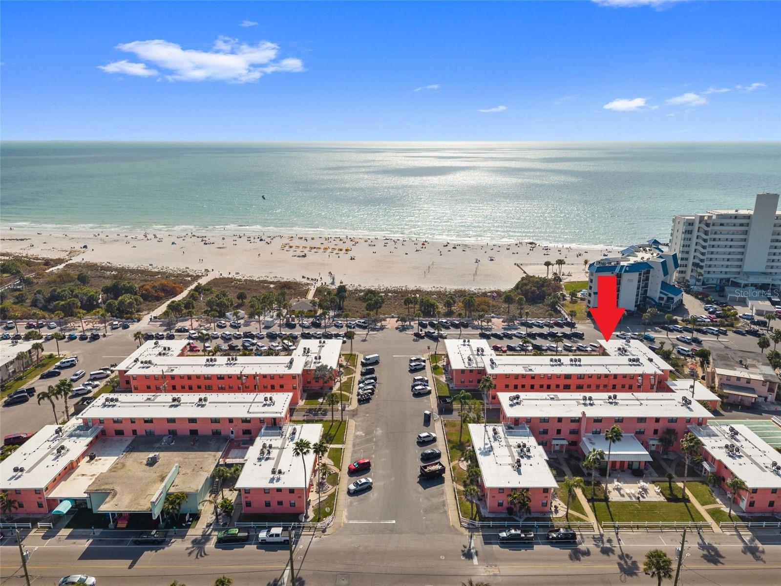 Own your slice of paradise in one of the few St. Pete Beach! This fully updated and fully furnished unit with views of the beach and Gulf offers a proven rental history, giving you the flexibility to enjoy it as your personal beach getaway while helping offset expenses when you are not using it. With updated flooring, kitchen, bathroom, paint, and more, all you need to do is bring your toothbrush. Investors will appreciate the rare combination of short term rental ability, optional on-site management, strong repeat guests, and the option to self-manage. The condo fee keeps things simple and includes all utilities: water, sewer, trash, internet, cable, and electric! The community has passed both the milestone inspection and reserve study with no issues, situated on the 2nd floor, this unit has not sustained any damage from the storms. Recent and ongoing property improvements, at no expense to the Buyer, include a new roof, fascia, gutters, exterior paint, exterior doors, hallway flooring, and updated landscaping.
Enjoy the easy beach lifestyle with a heated pool, shuffleboard, outdoor grilling area, on-site laundry, and unbeatable walkability to Upham Beach and the iconic Paradise Grille. 
Whether you are looking for a turnkey income property, a snowbird retreat, or a weekend escape where the sand, restaurants, beach bars, and sunsets are just steps away, this St. Pete Beach condo checks all the boxes. Downtown St. Pete, PIE Airport, Tampa International Airport, boating, fishing, kayaking, and some of the area’s best beaches are all within easy reach.