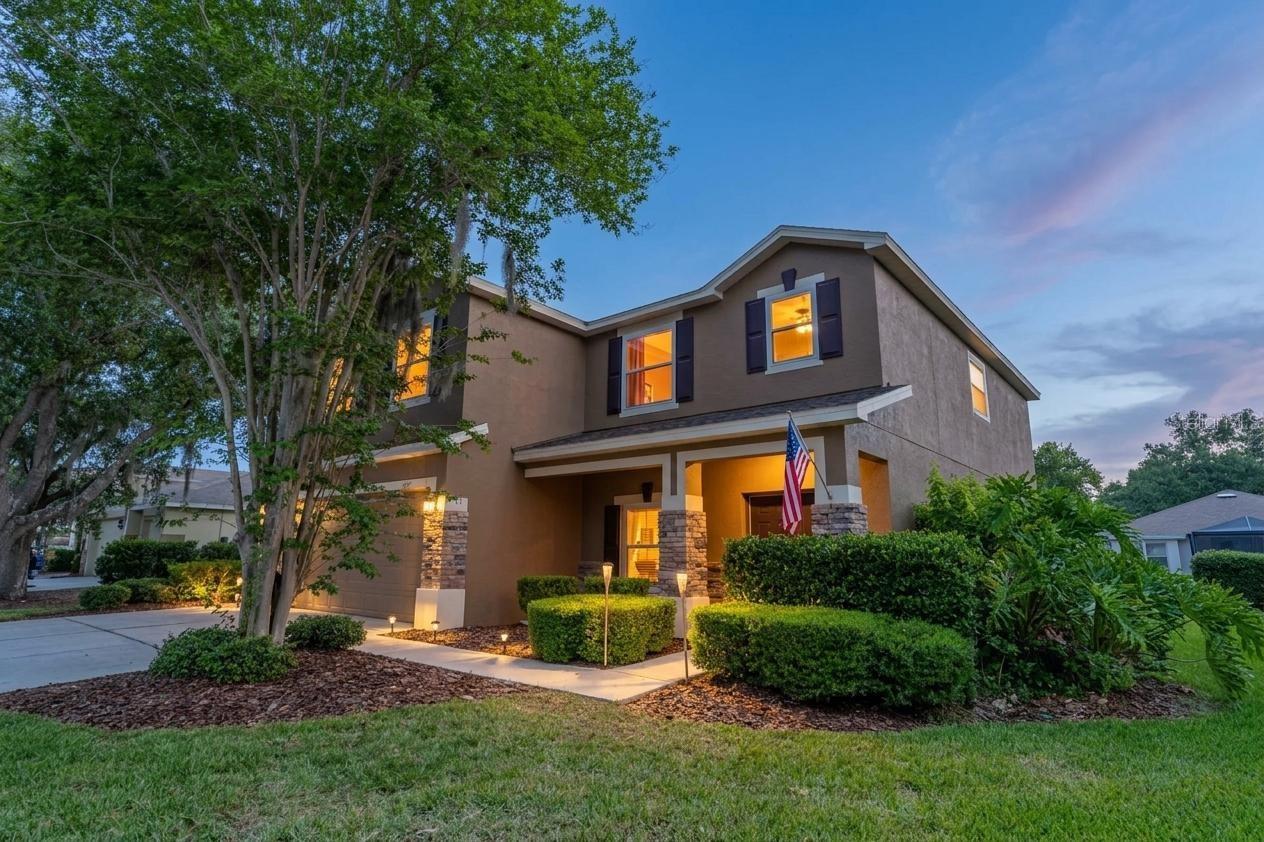 As the saying goes, "Location, Location, Location!" and with a $20,000.00 seller's credit this 4/3/3 pool home is just waiting for its new owners! With-in walking distance of Park Square, the Aquatic Club, Fishhawk Creek Elementary, Fishhawk Creek Early Learning Daycare & Pre-School, this home is what community living is all about! As you walk into the home you enter the foyer and to your left is the formal dining room & straight ahead is the formal living room. Proceeding into the home you will find the eat kitchen, family room, office/den with new luxury vinyl laminate (2026) and the pool bath with its new door (2026).  Heading up the stairs you come into a HUGE loft! There are 4 nicely sized bedrooms on the second floor. The primary bedroom has dual walk-in closets with an en suite complete with a soaking tub, separate shower, private water closet, linen closet & dual sinks. Bedroom 2 has a walk-in closet & has an attached full bath with dual sinks and a door that separates the rest of the bathroom for multi use since Bedroom 3 is right across the hall. Bedroom 4 & the laundry room with its conveying washer & dryer complete the second floor of the home. There is a 3 car garage, perfect to park your cars or use for storage. Outside you have a nice sized pool with a spa enclosed in the lanai. The roof was replaced at the end of 2019. The home has ALL NEW Windows (2022 & 2025), both AC units have been replaced (2021 & 2024) & pool equipment has been updated (2024 & 2025). Please see the update list in the attachments for further items. To make this home even better it is a short drive to Publix, several restaurants, the Fishhawk Sports Complex, Randal Middle & Newsome High - 2 of the BEST secondary schools in Hillsborough County. If you are looking for a home in beautiful Fishhawk Ranch this is the one for you! Call today for your private showing!