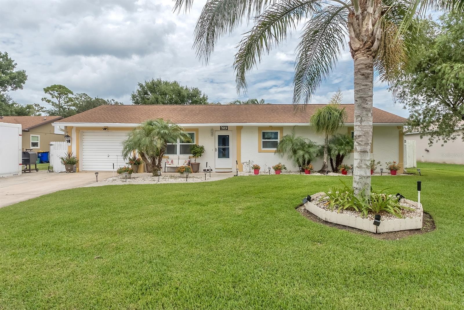 Updated with large fenced yard this 3 bed 2 bath home hits all your needs. No carpet and newly smoothed ceilings and crown molding are just a few of  the amazing upgrades.  The laundry room is large and under central ac. The kitchen counters and appliances are upgrades. This is a rare true must see home. All information is intended to be accurate but is not guaranteed. ;Water: City