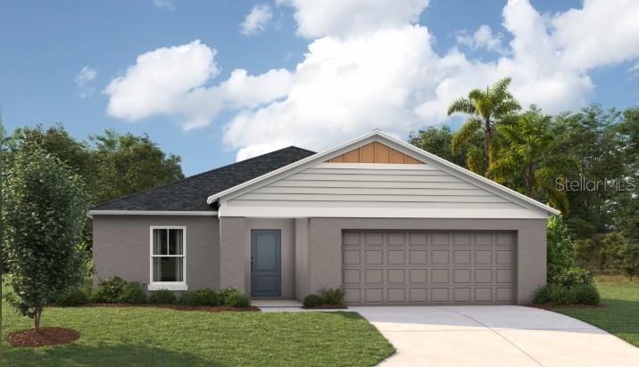 Under Construction. Valeria 
BELOW MARKET INTEREST RATES with use of Seller's Preferred Lender.
Discover a world of effortless elegance and comfort with the Valeria, a single-story home featuring 4 bedrooms, 2 bathrooms and a 2-car garage. The foyer leads to three bedrooms, a full bathroom, and a convenient laundry room. The vaulted-ceilings and open concept living, dining, and kitchen areas are perfect for entertaining or cozy family nights, all enhanced by sleek quartz countertops, stainless steel appliances and luxury vinyl plank flooring. Enjoy seamless indoor-outdoor living with access to the covered lanai through sliding glass doors in the dining area. The owner’s suite is spacious and can easily fit a large bedroom set, the owner's bathroom is impressive with a dual vanity, walk-in shower and an oversized walk-in closet. The smart thermostat with voice control and charming landscaping add to the home’s appeal and practicality.  
Located in Crosswinds in Haines City, this home offers access to community amenities including a pool, clubhouse, fitness center, playground, dog park, and walking trails, as well as convenient access to US-27 and I-4 and nearby destinations like Posner Park and Lake Eva Community Park. 
Images shown are for illustrative purposes only and may differ from actual home. Completion date subject to change.
Contact or make an appointment for more details on interest rates.