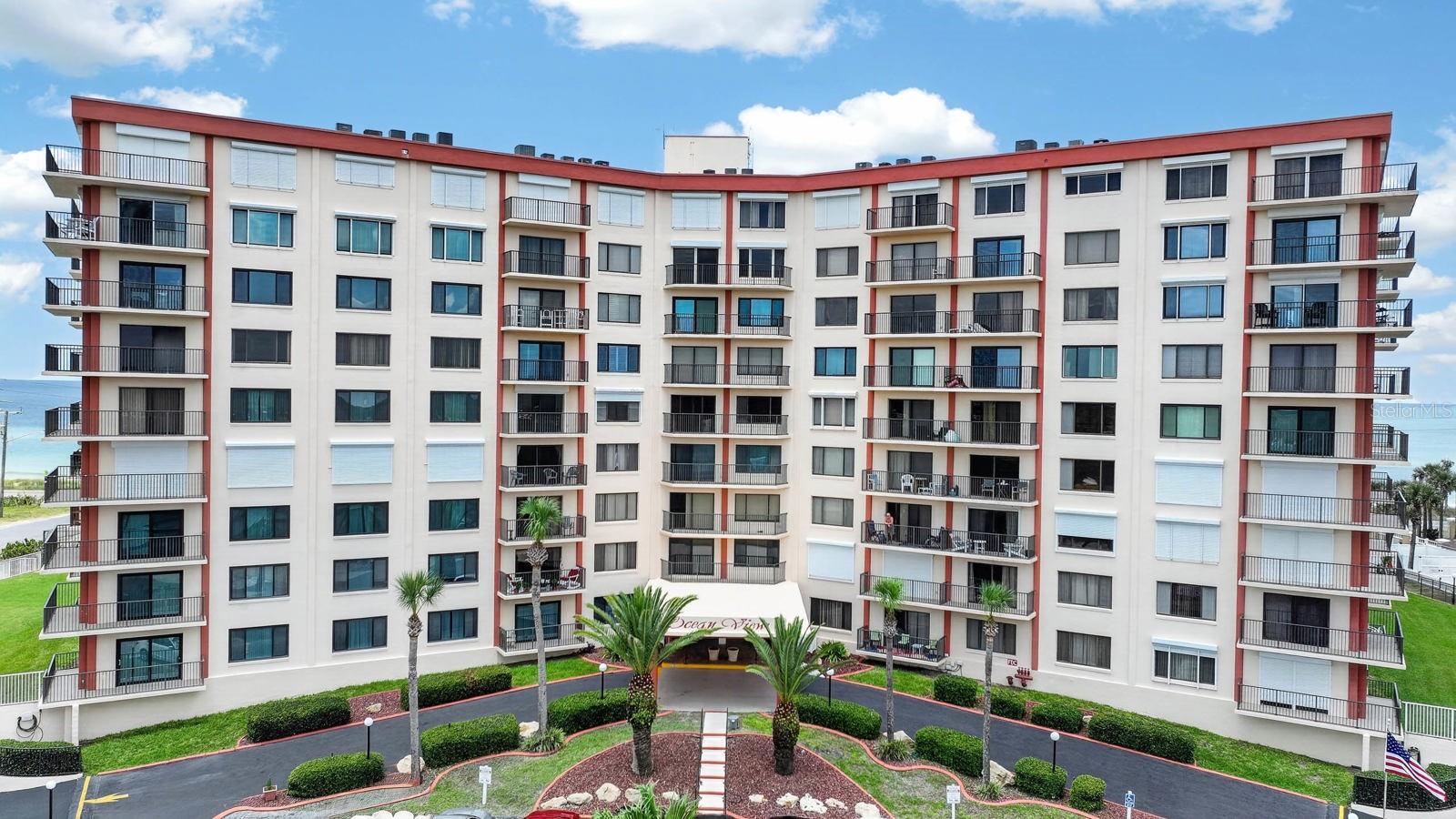 RARE 3-BEDROOM, 3-BATH CORNER RESIDENCE WITH TWO PRIMARY SUITES, OCEAN VIEWS & NO SHORT-TERM RENTALS!

Welcome to one of the most desirable residences in Ocean View Manor. This spacious 3-bedroom, 3-bath corner condominium offers approximately 1,722 square feet of living space and is among the largest floor plans in the community. Featuring two private primary suites, this rare layout provides exceptional flexibility for owners, guests, and multi-generational living.

Perfectly positioned overlooking the sparkling community pool, lush green space, and the Atlantic Ocean, this residence offers beautiful coastal views from its expansive wraparound balcony. Enjoy breathtaking sunrises over the ocean and relaxing sunsets over the Intracoastal Waterway from your own private outdoor retreat.

The thoughtfully designed floor plan offers generous living and dining areas, abundant natural light, and privacy rarely found in beachside condominiums. Whether entertaining family and friends or simply enjoying the coastal lifestyle, this residence provides the space and comfort to do it all.

Ocean View Manor residents enjoy an outstanding array of amenities, including:

• Resort-style swimming pool
• Fitness center
• Clubhouse and social room
• Sauna
• Tennis and pickleball courts
• Shuffleboard courts
• Under-building assigned parking
• Private beach walkover directly across A1A
• On-site maintenance staff

Outdoor enthusiasts will appreciate being just moments from Gamble Rogers Memorial State Recreation Area, offering kayaking, fishing, hiking trails, canoeing, and some of Florida's most beautiful natural scenery.

Conveniently located just minutes from downtown Flagler Beach's restaurants, shops, and entertainment, approximately 20 minutes from Daytona Beach, and about one hour from Orlando.

Whether you're seeking a full-time residence, seasonal retreat, or coastal escape, opportunities to own a 3-bedroom, 3-bath corner unit with two primary suites in Ocean View Manor are exceptionally rare.

No short-term rentals permitted.