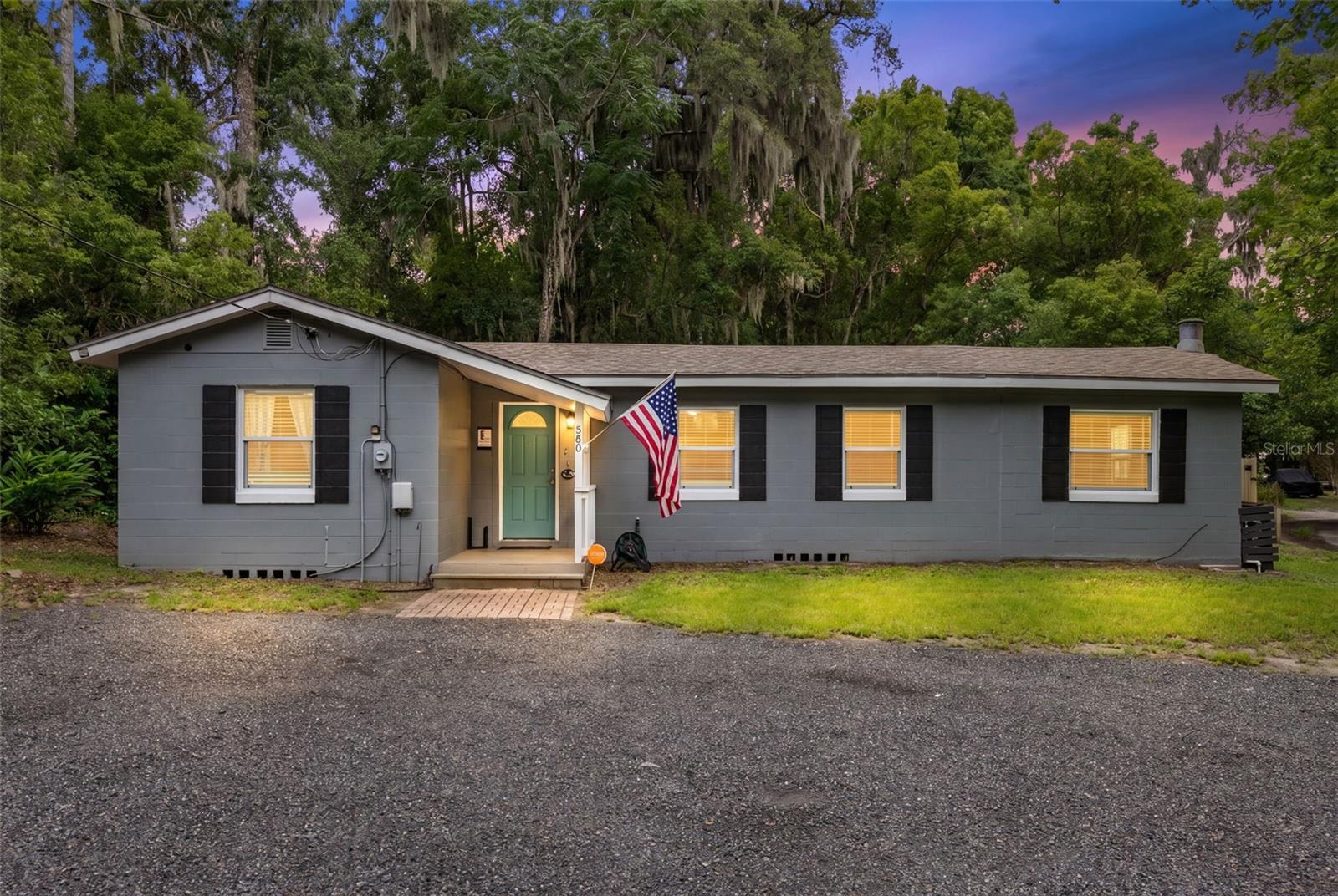 This Remodeled Orange City Gem has all you could ask for! No HOA, Private Oversized lot with mature trees, newer fence, Larger Oversized Shed on Concrete Pad with power and so much more!  The tree lined street takes you on a short walk to the incredible Mill Lake Park that has recently been overhauled so you can enjoy the breezes as you stroll the trail around the lake! You can also walk or bike to Orange City Elementary School. This location can't be beat as you are less than 10 minutes from Blue Springs State Park and all the shopping and restaurants you could ever want are right at your finger tips. This is the perfect home for all your toys. Plenty of parking for your boat, RV, or work vehicles if you have a home business on your newer installed driveway. Hard to find this much all for under $300,000 so check this beauty out before it's too late.