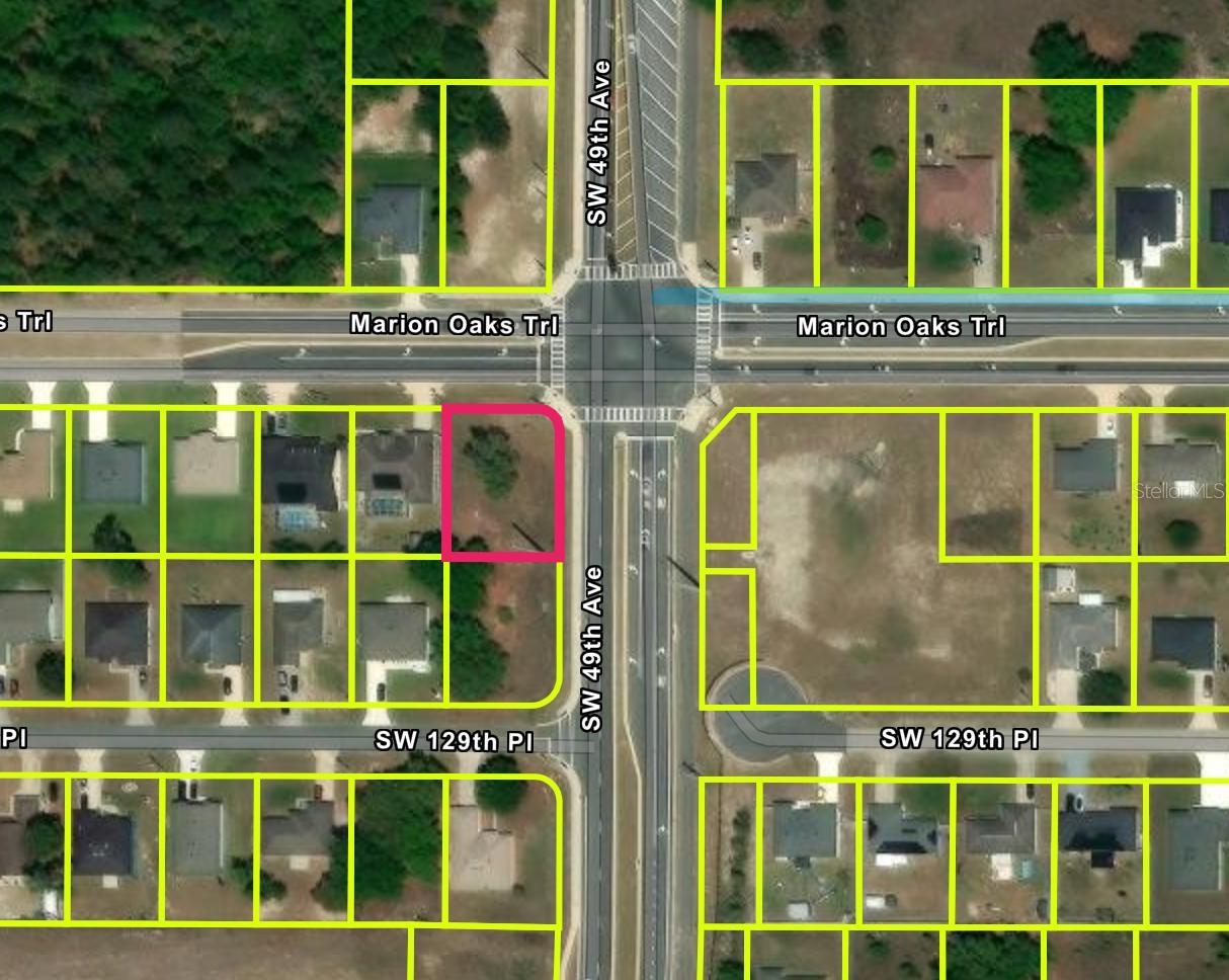 Exceptional corner homesite in the heart of Marion Oaks, one of Ocala's fastest-growing residential communities and a prime destination for builders, investors, and new construction opportunities. This mostly cleared and level lot offers an efficient building footprint with excellent street frontage and valuable corner positioning, ideal for maximizing curb appeal and future resale potential. Located near Marion Oaks Trail and SW 49th Avenue, the property provides convenient access to major transportation corridors, shopping centers, restaurants, schools, healthcare facilities, and employment hubs throughout Ocala and Marion County. Utilities are available in the area, supporting a streamlined development process. Surrounded by established homes and ongoing residential growth, this parcel presents an outstanding opportunity for a spec home, build-to-rent investment, primary residence, or long-term land hold. High-demand location for buyers seeking new construction homes in Marion Oaks with easy access to I-75, Downtown Ocala, The Villages, and Central Florida destinations. Secure your place in one of Florida's expanding residential markets and capitalize on the continued demand for quality new construction housing.