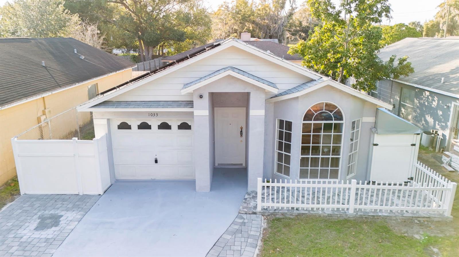 This charming 3-bedroom, 2-bathroom single-family home with the best of Florida living.  Located in the north of Orlando (Maitland - Winter Park area).  1.3 miles to the Center of Winter Park Shopping Plaza (Office Depot, UPS, Ross, Marshalls, Home Goods, Five Below, LA Fitness, Petco and Michaels, Whole Foods Markets, and Banking).  Access to major highways, minutes to downtown, and Orlando's world-renowned theme parks.  This 1,146 square foot home features an open-concept floor plan.  Primary suite includes a walk-in closet and a private suite bathroom, plus two additional bedrooms that provide flexibility for guests, family or a home office.  1 car garage with a large driveway that accommodates 2 more cars.  The property's best feature is solar panels owned outright!  With an average monthly bill of $35.00!!!  Don't miss your chance to make it yours - schedule a private showing today!