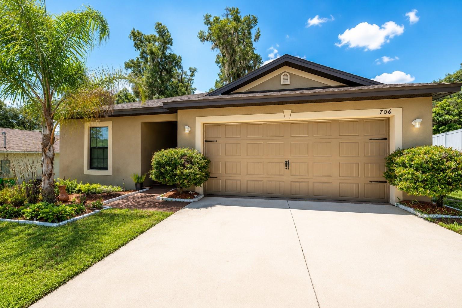 Welcome home to this beautifully maintained 3-bedroom, 2-bath residence nestled in the heart of DeLand! Built in 2018, this move-in ready home offers an open-concept floor plan with abundant natural light, creating a warm and inviting atmosphere. The spacious kitchen overlooks the living and dining areas, making it ideal for entertaining or everyday living. The split-bedroom layout provides privacy, while the primary suite features a walk-in closet and an en-suite bath. Enjoy the convenience of public water and public sewer, an indoor laundry room, and a two-car garage. The backyard offers plenty of space for outdoor activities, gardening, or relaxing. Conveniently located just minutes from historic Downtown DeLand, shopping, dining, schools, parks, and major highways, this home combines comfort, convenience, and modern living. Don't miss your opportunity to make this beautiful home yours!

All information, including room dimensions, square footage, lot size, features, and utilities, is believed to be accurate but has been obtained from public records. Buyers and buyers' agents are encouraged to verify all information independently.