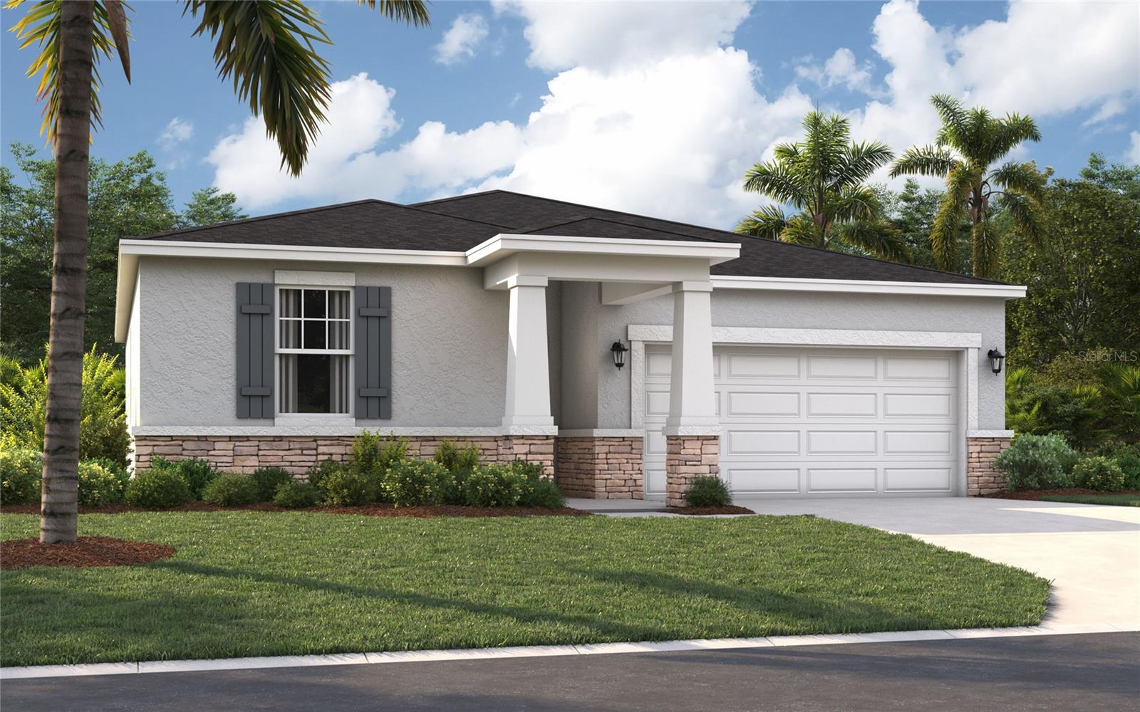 Virtually Staged. Under Construction. Stanley Martin presents affordable single-family homes at the Village at Windsor Reserve in Eagle Lake, Florida: an ideal combination of affordable living and an exceptional location near Highway 17, Lake McLeod, and Eagle Lake. Just four miles from vibrant downtown Winter Haven and a 15-minute drive from Legoland, this community offers easy access to Orlando attractions in less than an hour. Outdoor enthusiasts can enjoy options like boating, kayaking, and fishing on the Polk County Chain of Lakes. Featured in this community, the Juniper home seamlessly blends modern design with practical living. With four bedrooms, a well-appointed dual-sink bathroom, a large master suite, and an inviting open-concept kitchen and dining area, it focuses on comfort and convenience. Additionally, the home features a large garage and a covered outdoor lanai. Discover the perfect combination of affordability and style in this dream home.

Step inside the Quest single-family home, a thoughtfully designed residence that maximizes both comfort and efficiency. Spanning 1,350 square feet, the open floor plan seamlessly connects the kitchen, dining room, and great room, creating an inviting space perfect for family gatherings or entertaining guests. Sliding glass doors lead from the great room to a rear patio, ideal for outdoor grilling and enjoying the Florida sunshine. The primary suite, tucked away for privacy, features a large window that bathes the room in natural light, while the en-suite bathroom boasts a walk-in shower, dual vanity, and a spacious walk-in closet. Two additional bedrooms down the hall share a full bath, ensuring privacy for everyone while also being accessible for guests. With three elevation options available for this value-packed home, the Quest offers ample opportunities for personalization to suit your style. The home includes two garage spaces, providing convenience and additional storage. This is more than just a house; it’s a place where memories will be made and cherished. Don’t miss out on this incredible opportunity to own a beautiful home in a vibrant community. Contact us today to schedule an appointment and take the first step toward making this dream a reality. Your new life awaits! *Photos are from a similar home.