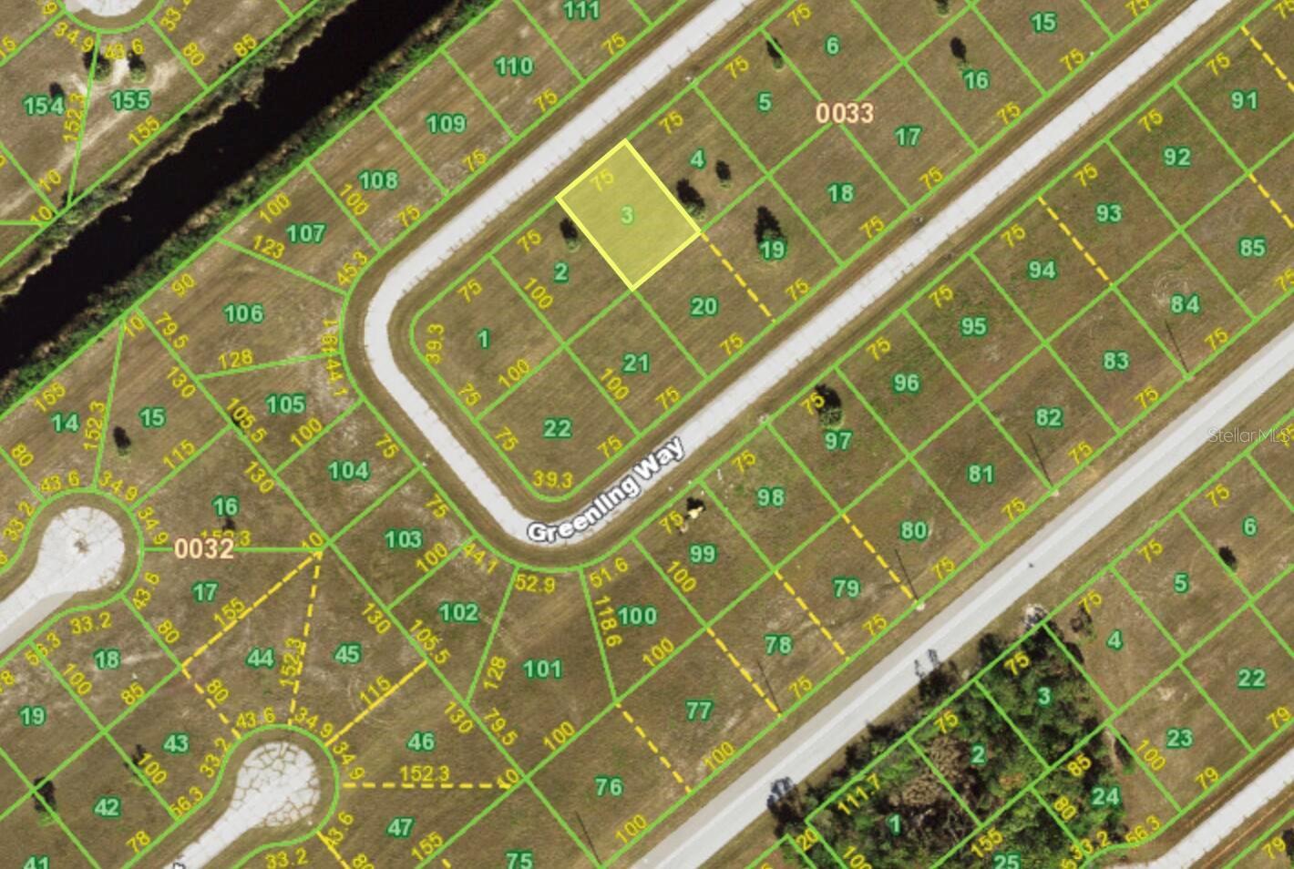 PART OF A RARE 4-LOT CONTIGUOUS PACKAGE in Rotonda Villas. Buildable ±7,500 SF lot offered with three adjoining parcels (Block 33, Lots 1-4) - buy all four for an oversized ±0.74-acre homesite or a four-lot investment hold, or purchase individually. RSF5 single-family zoning, cleared, public water available, low $150/yr HOA. Adjacent lots include an oversized ±10,000 SF corner plus two more ±7,500 SF  Minutes to Boca Grande beaches, Gasparilla Island, Coral Creek Airport, the Boca Grande Sandbar, and the fishing, boating & golf of the Cape Haze peninsula. One owner, one closing.