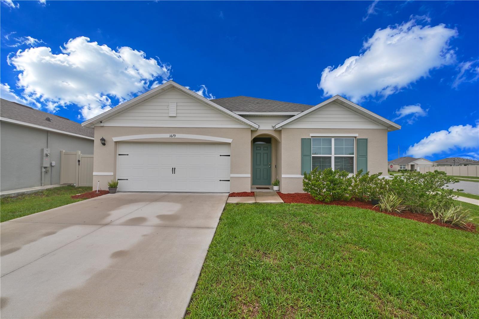 Experience modern living with comfort and convenience in this move-in-ready 4-bedroom, 2-bathroom home. Designed with an open, functional floor plan, this newer construction home offers spacious living areas that are perfect for both everyday living and entertaining.
Step outside to enjoy a fully fenced backyard, providing the ideal space for pets, outdoor gatherings, or simply relaxing in the privacy of your own yard. Located in a  corner lot.
Subdivision it is  in the desirable Westridge Park community in Zellwood, this home offers a peaceful setting while keeping you just minutes from shopping, dining, and entertainment in nearby Apopka and Winter Garden. Commuting is easy with quick access to SR-429, connecting you to destinations throughout Central Florida. You'll also be just 7 minutes from the Apopka Amphitheater and Northwest Recreation Complex.
With a low monthly HOA fee and No CDD, this home delivers exceptional value, affordability, and a lifestyle you'll love. Don't miss the opportunity to make it yours!
