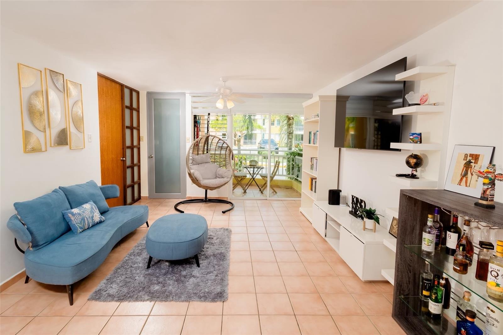 Welcome to Villas del Mar Beach in Loíza, a beachfront community where everyday life feels like a vacation. This fully furnished, move-in-ready 2-bedroom, 2-bathroom apartment offers 1,013 square feet of living space on the second floor, inviting you to enjoy it from day one. Start your mornings on the beach, then spend the rest of the day enjoying the community’s pools, fitness center, basketball court, and tennis courts.

Inside, the open-concept layout is designed for entertaining, allowing conversations to flow effortlessly from the kitchen to the living area and out to the two balconies, where ocean breezes and cross ventilation create the perfect setting for your morning coffee or tea, breathtaking sunsets, and memorable moments with family and friends. For added convenience, the unit includes an in-unit laundry area and two assigned parking spaces. The gated community offers 24/7 security, and is pet-friendly. 
This apartment is an excellent opportunity. Approximate distances: Luis Muñoz Marín International Airport (SJU) ~14 miles, Isla Verde/Carolina ~10–12 miles, Old San Juan ~18 miles, El Yunque National Forest ~12 miles, and the Ceiba Ferry Terminal ~25 miles, providing access to ferries bound for Vieques and Culebra. 
Schedule your private showing today—don’t miss this opportunity!