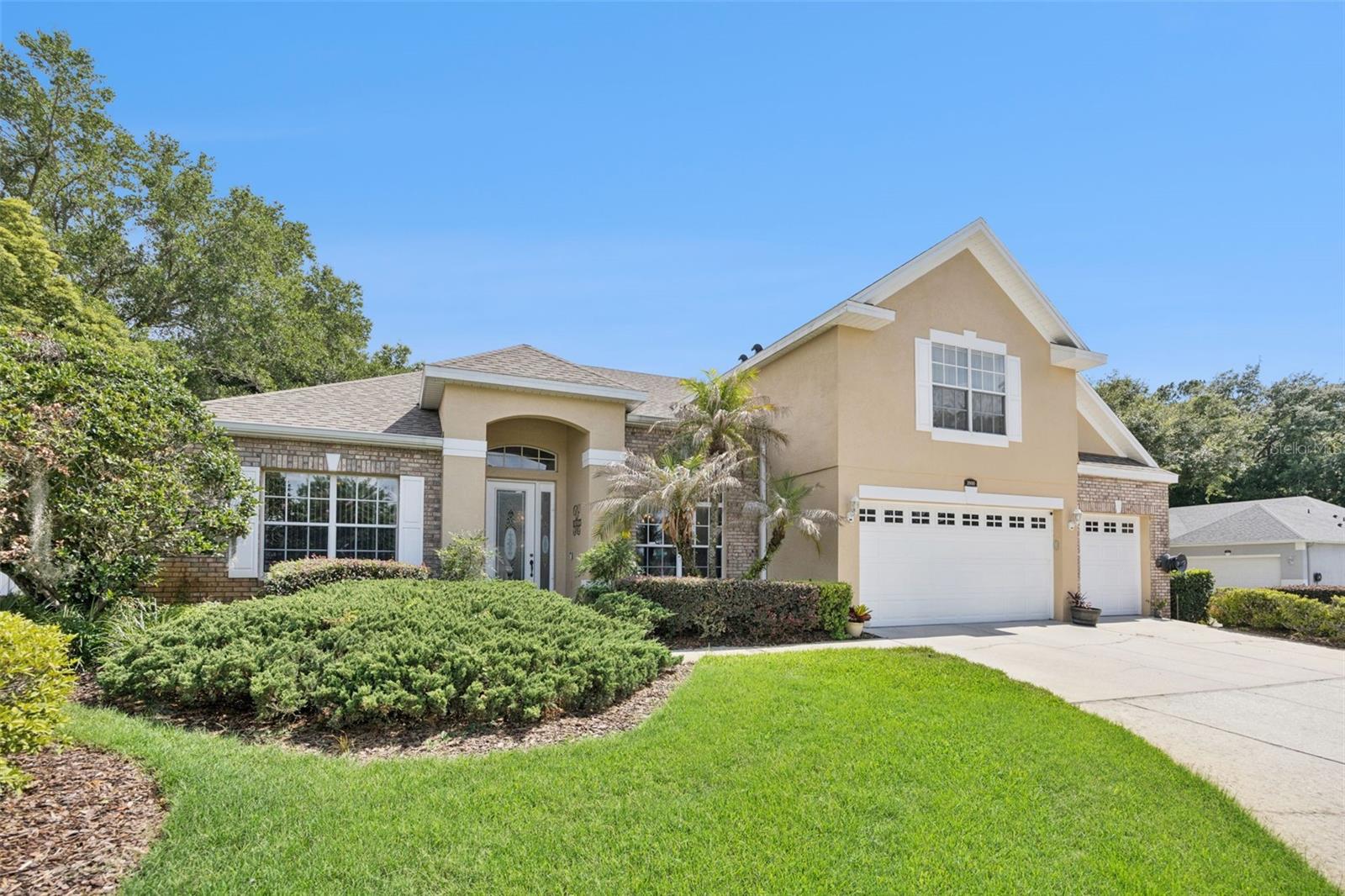 Welcome to Diamond Hill at Sweetwater Country Club, one of Apopka’s most desirable and established communities. This beautifully maintained 4-bedroom, 4-bath, 3-car garage pool home offers a spacious layout designed for comfort, functionality, and everyday living. Recent upgrades include a new roof (2023) and fresh exterior paint (2023), main A/C (2025)  Hot Water Heater (2019) and well for irrigation replaced (2025).  A formal dining area provides versatility for entertaining and the kitchen is open to the Family room.  The kitchen features dual pantrys, stainless steel appliances, an island  and abundant cabinetry and counter space—perfect for cooking, hosting, and gathering. The large dinette with a built in desk is adjacent to the kitchen overlooking the lanai/pool. The primary suite has dual walk-in closets, and a spacious bathroom featuring dual sinks,  a separate walk-in shower and garden tub. Two additional bedrooms, an office and a bonus/flex room are on the main floor which offers flexibility for guests or work-from-home needs. The 4th bedroom is upstairs with an ensuite bathroom that is being used as a Media room.  Step outside to your private retreat: a large screened-in patio overlooking the custom built (2015) gorgeous pool and Spa area—perfect for relaxing or hosting gatherings with a fully fenced backyard. The 3 car garage has a floored attic perfect for storage. Just minutes away from Wekiva Springs State Park, you’ll have access to the community park which offers a kayak ramp and access to Wekiva Island. Community features include pickleball, tennis, basketball, playgrounds and private community boat ramp to Lake Brantley. Schedule your private tour today!