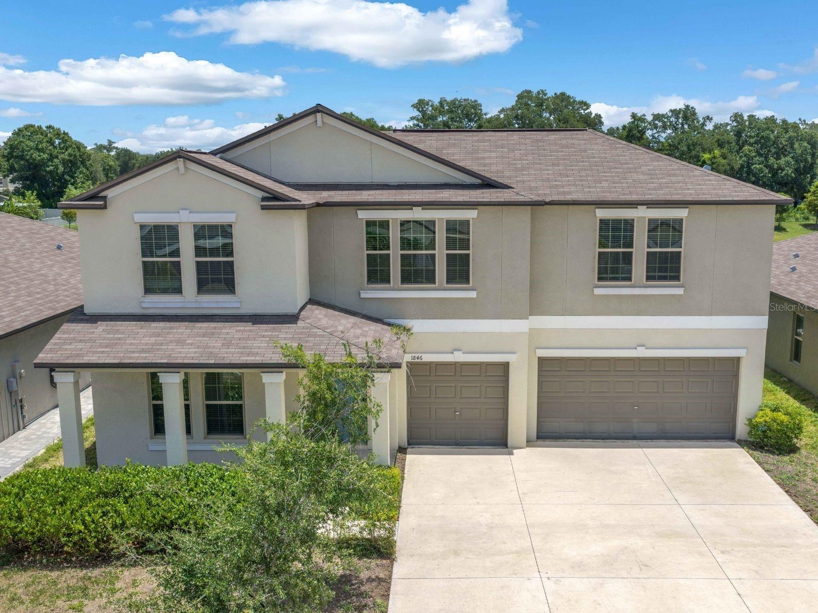 Spacious 5-Bedroom, 3.5-Bath Pond-Front Home with Bonus Room in Spencer Creek!

Welcome home to over 3,250 square feet of beautifully designed living space offering a large 2nd floor bonus room, and a versatile 1st floor flex space—perfect for today's growing families and those who love to entertain.

Step inside to discover a bright, open-concept floor plan where the kitchen, dining, and family room seamlessly flow together, creating the ideal gathering place for everyday living and special occasions. The chef's kitchen is the centerpiece of the home, featuring a large center island with seating and granite countertops, abundant cabinetry, a walk-in pantry to keep everything organized, and an open view of the dining and living areas, making it easy to stay connected while preparing meals.   

A flexible room on the first floor provides endless possibilities as a home office, playroom, formal living room, fitness area, or hobby space to suit your lifestyle.

Tucked away at the rear of the home for added privacy, the spacious first-floor owner's suite serves as a peaceful retreat with a large walk-in closet and a private en-suite bathroom designed for comfort and convenience.

Upstairs, you'll find four generously sized bedrooms, two full bathrooms, and an oversized bonus room that can easily become a media room, game room, home theater, teen retreat, or second family room. With so much flexible space, there's room for everyone to spread out and enjoy.

Situated on a homesite with a serene pond view, the expansive backyard offers endless opportunities to create your dream outdoor oasis. Add a pool, build an outdoor kitchen, create a play area, or simply relax and enjoy the extra space.

Residents of Spencer Creek enjoy a convenient location with easy access to I-75 and US-41, making commuting a breeze while remaining close to shopping, dining, parks, top-rated schools, medical facilities, and Tampa Bay's world-renowned Gulf Coast beaches.

Combining generous living space, flexible floor plan, modern design, and an exceptional location, this move-in-ready home offers everything today's buyers are searching for. Schedule your private tour today and discover why this Spencer Creek home is the perfect place to call home!
