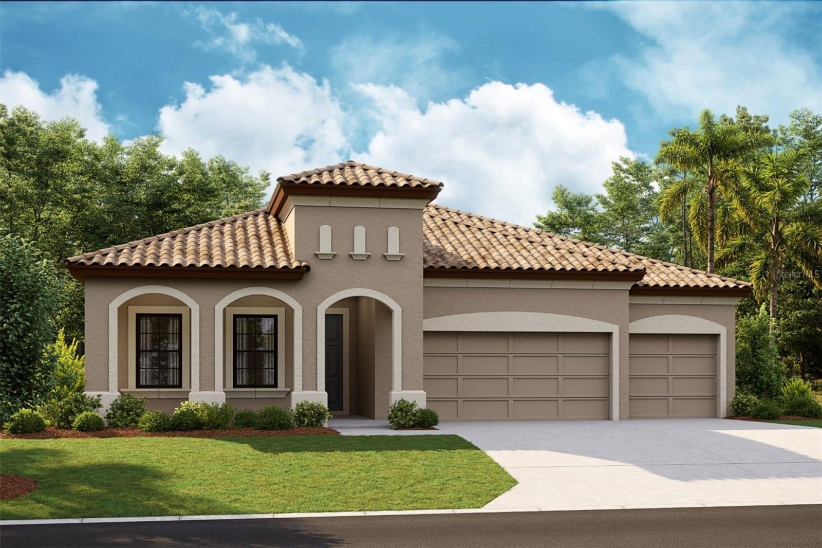 Islamorada I
This Islamorada I is currently under construction and will be ready in Nov/Dec! This beautifully designed home showcases Sonoma Duraform Harbor cabinetry with a warm wood finish, elegant Frost Whte MSI 3CM Quartz countertops, stylish Home VE489 7325 Nutmeg luxury vinyl plank flooring, and thoughtfully selected designer finishes throughout. Offering 2,535 square feet of well planned living space, the Islamorada I features 4 spacious bedrooms, 3 full bathrooms, and a 3 car garage. The open concept floorplan seamlessly connects the kitchen, dining, and main living areas, creating an inviting space that is perfect for everyday living and entertaining. A private den provides the ideal setting for a home office, study, or flexible living space to fit your lifestyle. Enjoy outdoor living on the covered extended lanai overlooking a spacious backyard, offering the perfect place to relax, dine, or gather with family and friends. Combining functional design, generous living spaces, and beautiful designer finishes, this exceptional home delivers comfort, style, and the best of Florida living.
Images shown are for illustrative purposes only and may differ from actual home. Completion date subject to change.