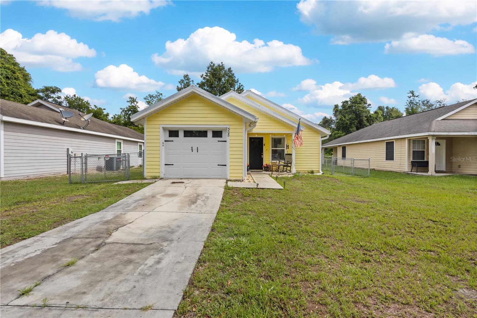 Price improvement , special incentive being offered with Preferred Lender * Amazing 3 bedroom/2 bathroom home located in the heart of Chiefland Fl. This is the perfect home for extremely low maintenance and being just a short drive to all local amenities, dining and shopping. This 2008 and offers a comfortable floor plan coming in at 1163 H/C sqft. Beautiful updated laminate wood flooring throughout living room, dining room and kitchen. Nice open floor plan with a cozy kitchen perfect for socializing and entertaining guest. 2 spacious bedrooms with a guest bathroom and a nice sized master bedroom with walk in closet and master bathroom. Out the back door you will love to perfect sized back yard that is fully fenced with a nice outdoor sitting area perfect for evening Florida summers. Metal roof perfect for energy efficiency as well as gutters all around the house only 2 years old! A nice one car garage as well! Super energy efficient with average power bill running $140 a month and water/sewer/trash run approx $65. This is YOUR sign to make this your forever home or first home, accepting ALL loans! Call today for YOUR tour!