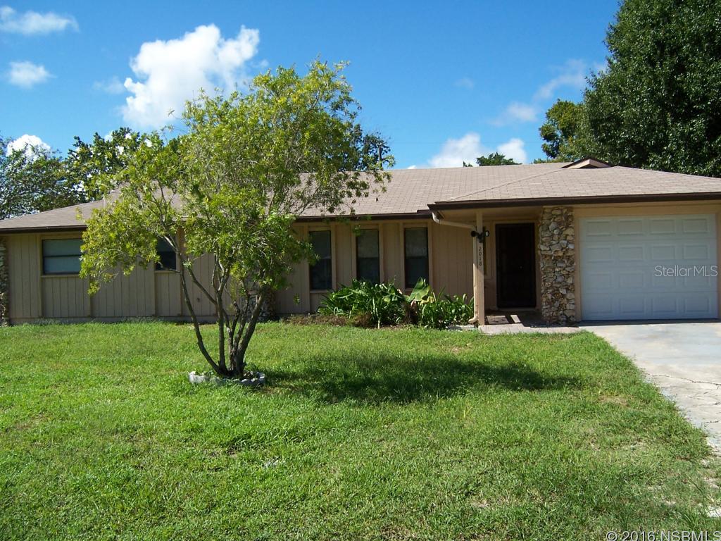 Under contract taking backups. Home has been used as a rental, has had a new A/C in July of 2013,the roof replaced in November of 2002, Garage door replaced in September of 2014, Range replaced in January of 2015 and Carpet replaced in 2014. The only fencing belonging to this property is the small portion on either side in the front of home, I say this because 2 of the 3 neighbors have the fence installed showing that it would belong with this property (it was put up wrong and right now some of it is down from the storm). Take a look!! All measurements are approximate ;Water: City
